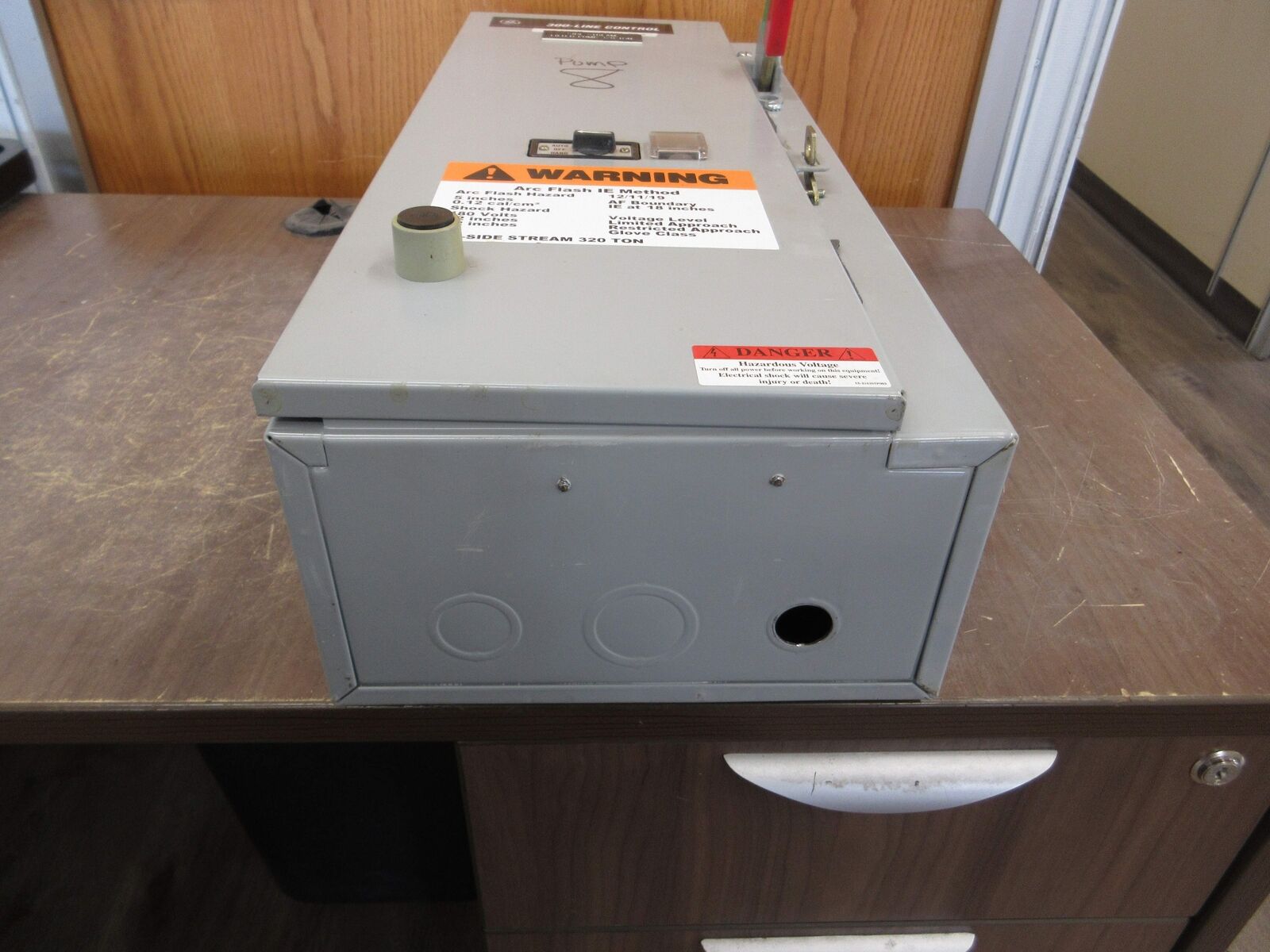 GE Size 1 Fusible Combination CR308C1**DAA 115-120V Coil 27A 600V Used