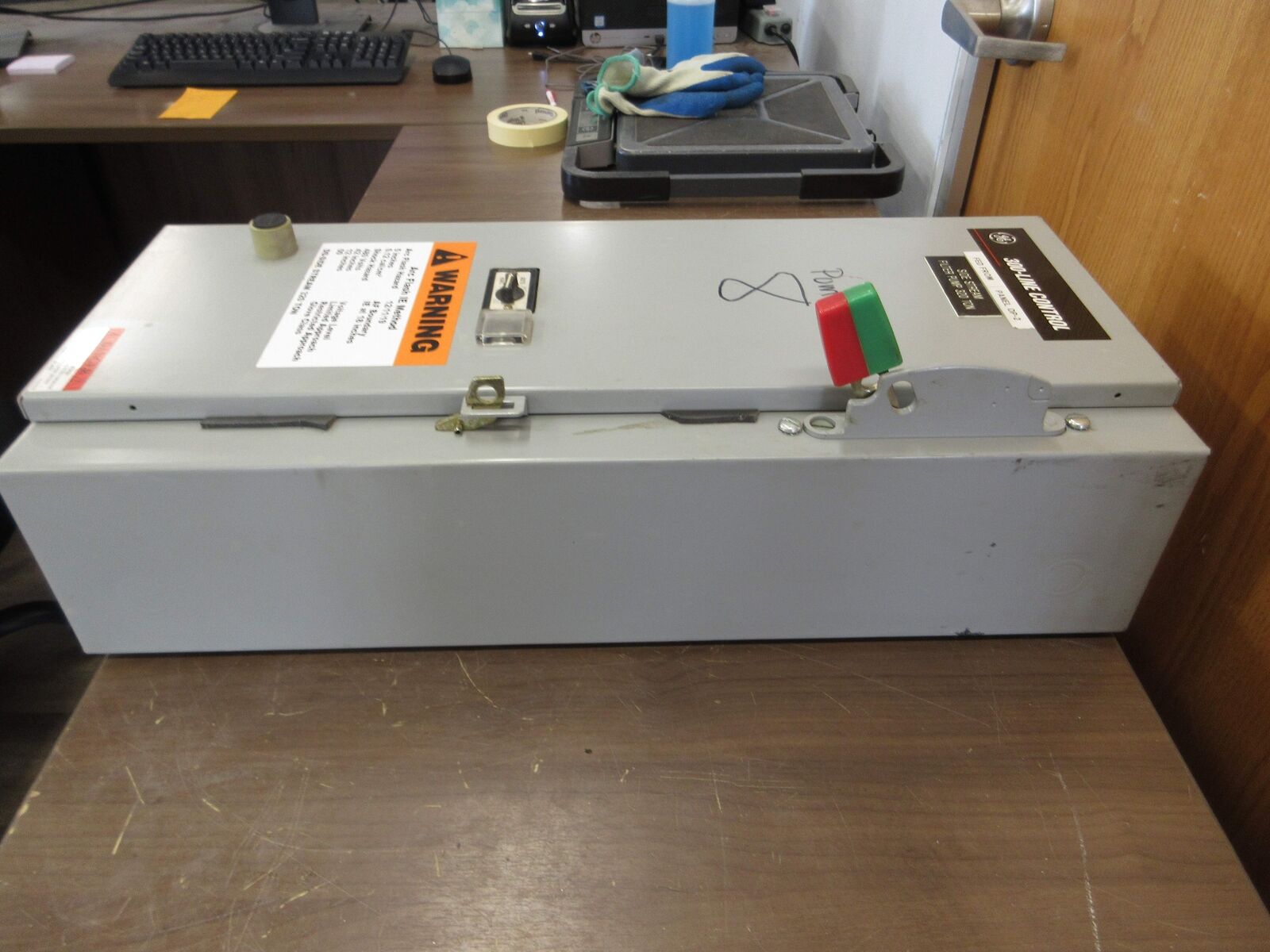 GE Size 1 Fusible Combination CR308C1**DAA 115-120V Coil 27A 600V Used