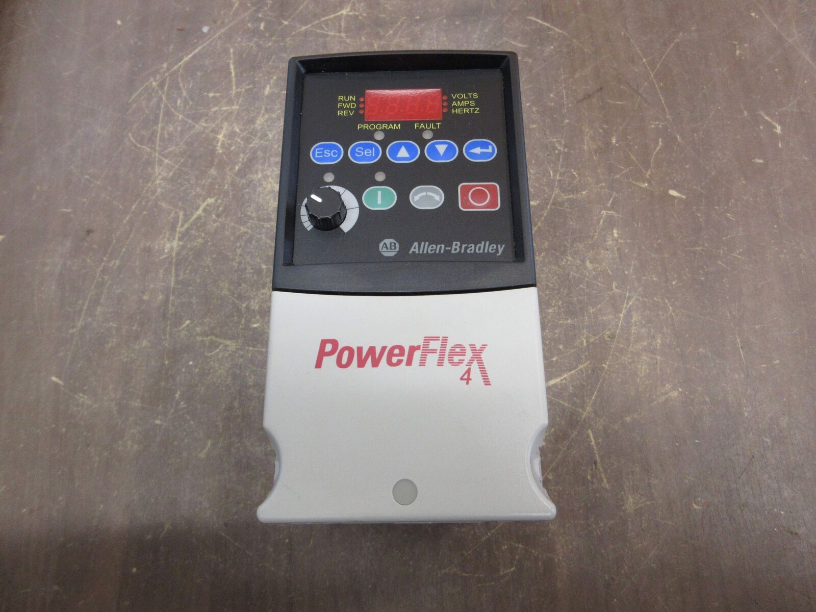 Allen-Bradley PowerFlex 4 AC Drive 22A-D2P3N104 1HP 3Ph Used