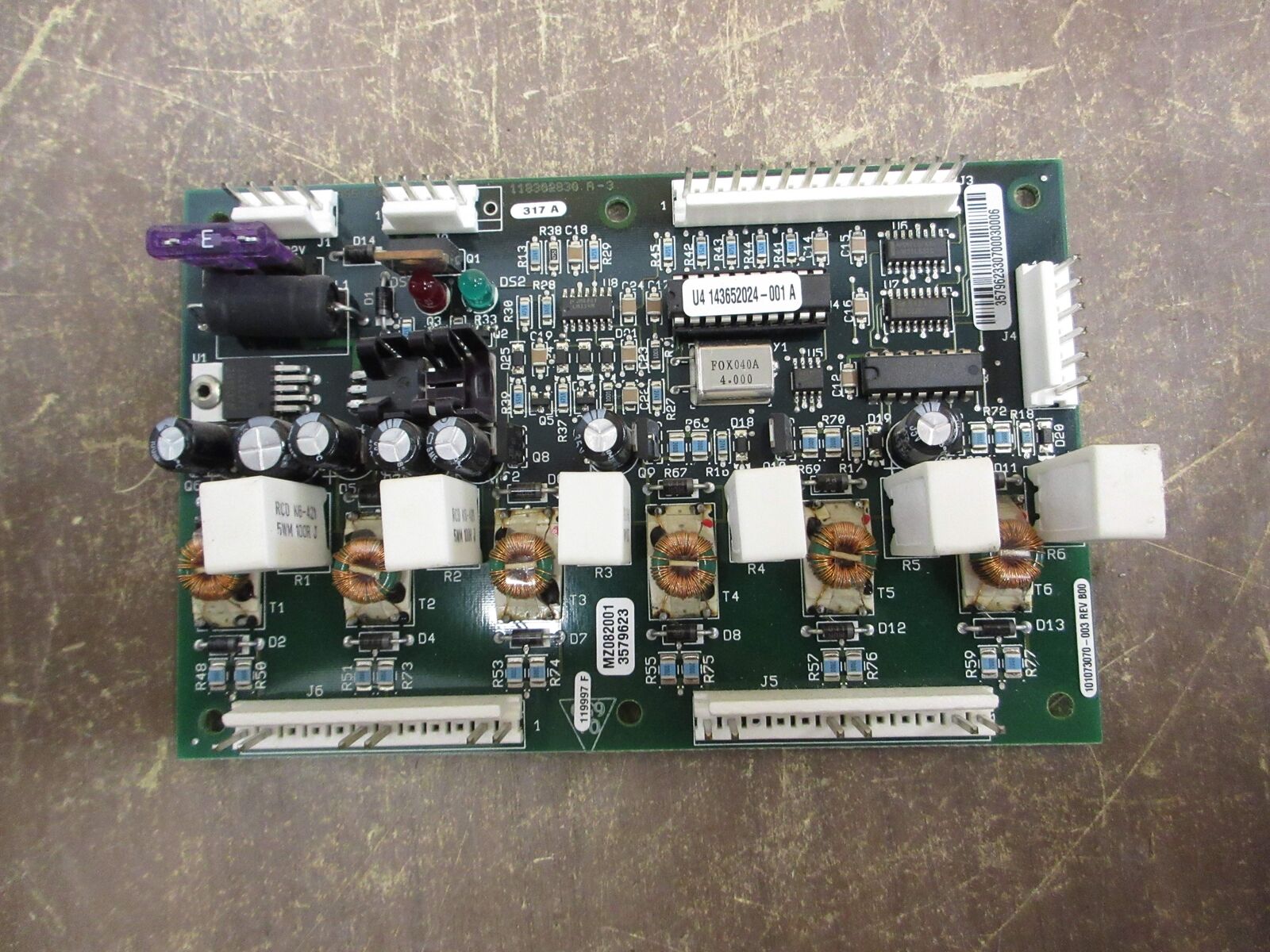 Eaton Bypass Control Board 101073070-003 Rev. B00 Used