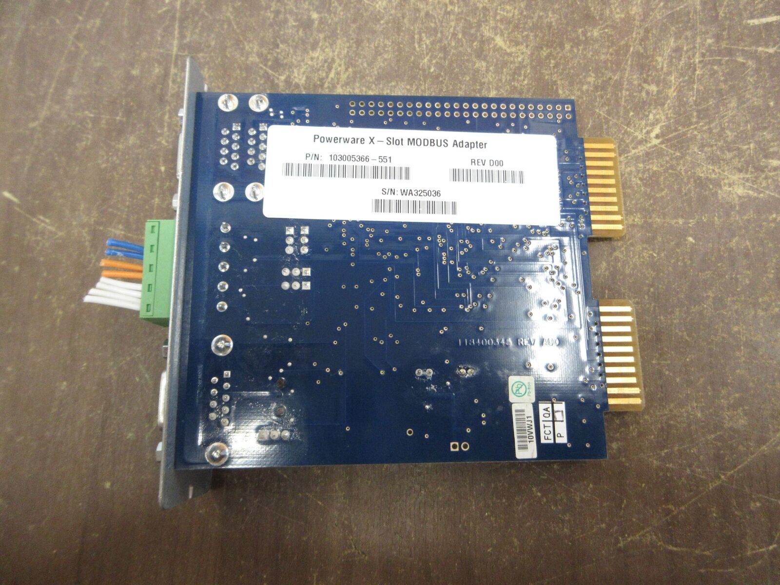 Eaton Powerware X-Slot MODBUS Adapter 103005366-551 Rev. D00 Used