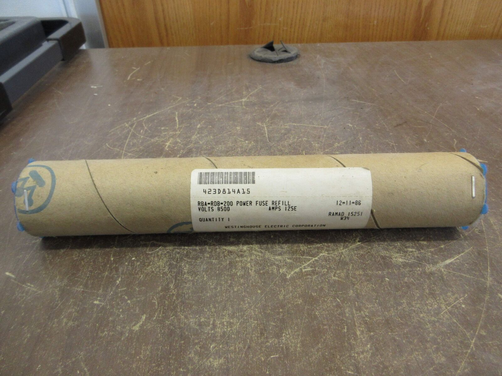 Westinghouse RBA-RDB-200 Fuse Refill 423D814A15 125E 8.5kV New Surplus