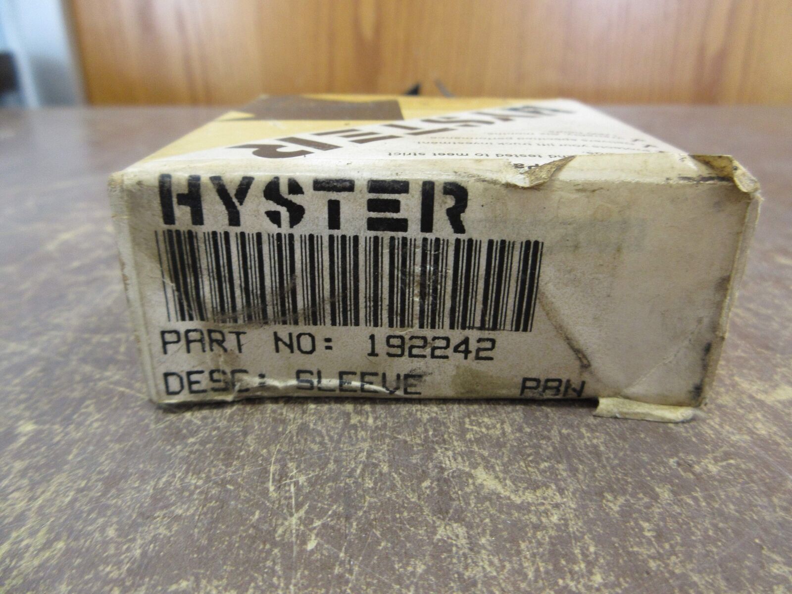 Hyster Sleeve 192242 New Surplus
