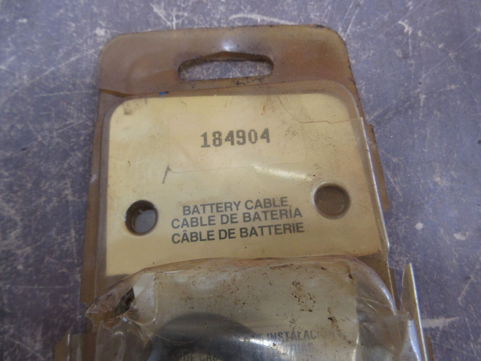Borg Warner Battery Cable 184904 New Surplus