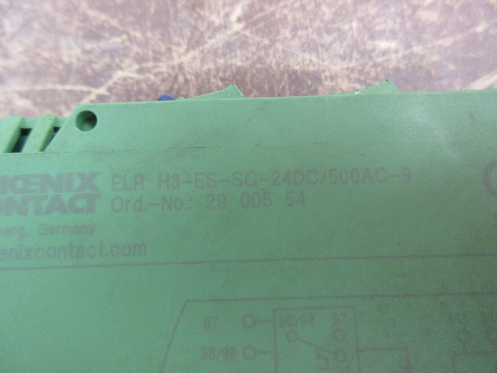 Phoenix Contact Hybrid Starter 2900554 ELR H3-ES-SC-24DC/500AC-9 Used