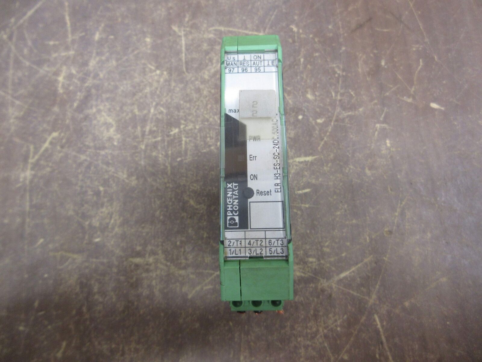 Phoenix Contact Hybrid Starter 2900554 ELR H3-ES-SC-24DC/500AC-9 Used