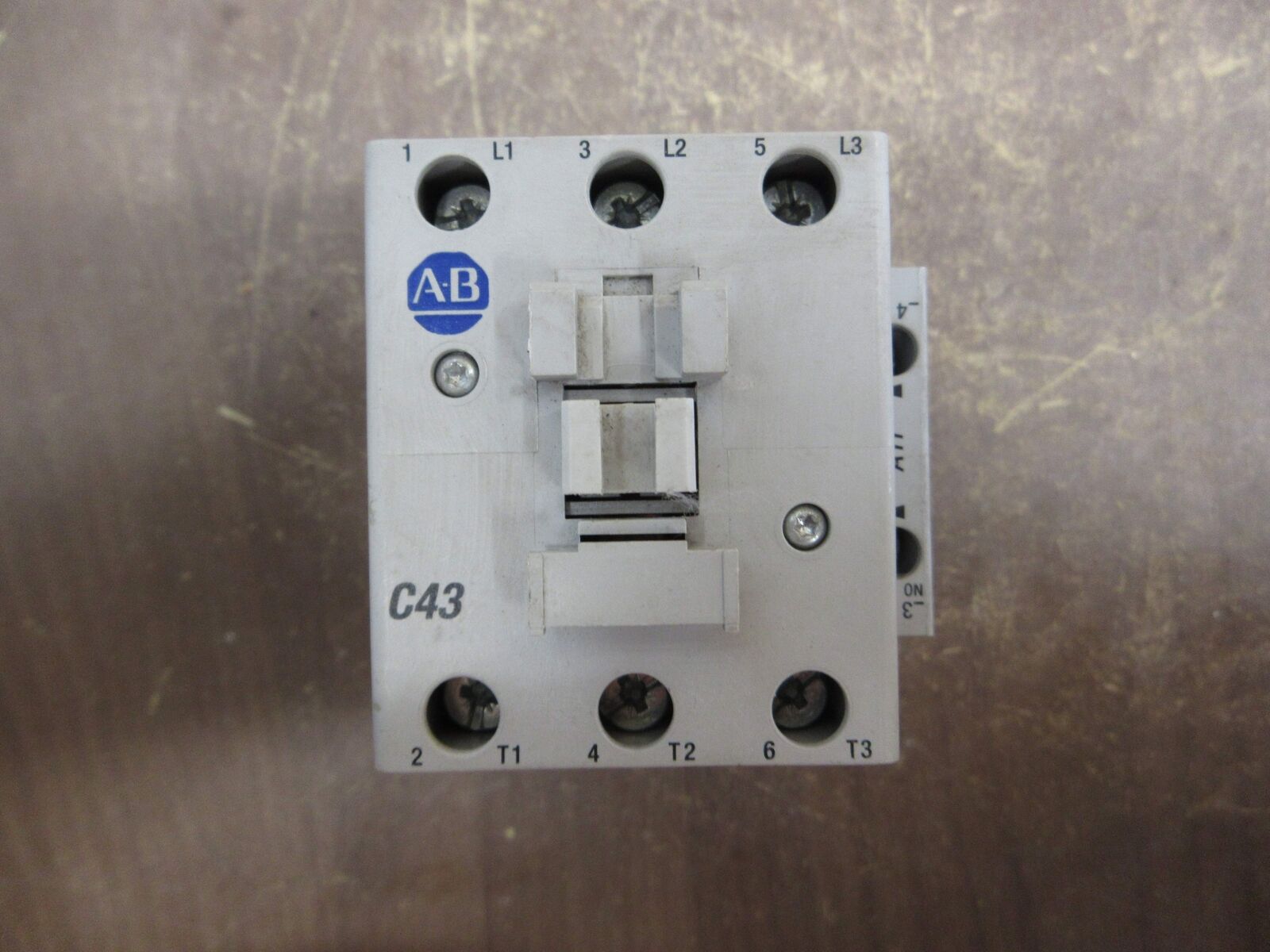Allen-Bradley Contactor 100-C43*00 Ser. A 480V Coil 75A 600V (1) Aux Contact