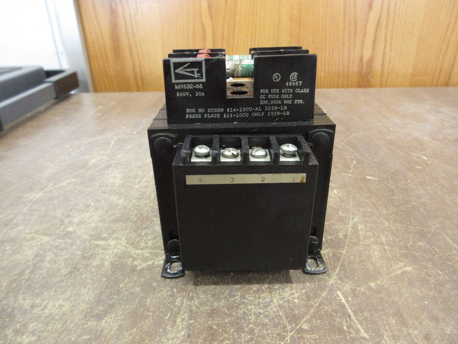 Micron Impervitran Control Transformer B150MBT713RK 0.150kVA 50/60Hz Used