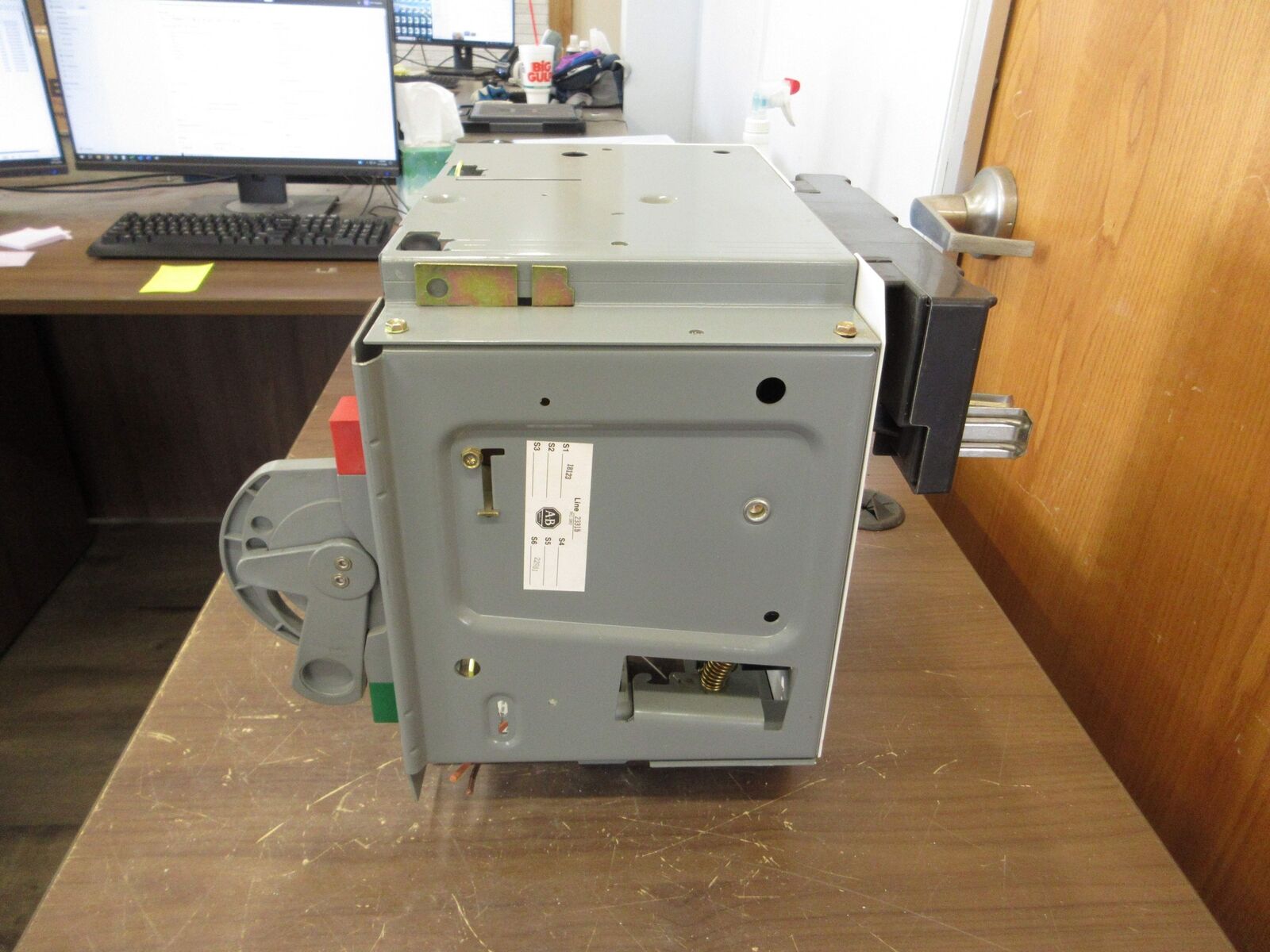 Allen-Bradley Size 1 MCC Bucket 2112B-BAB-3-6S-24R-41-90-Q 480V 3Ph 60Hz Fusible