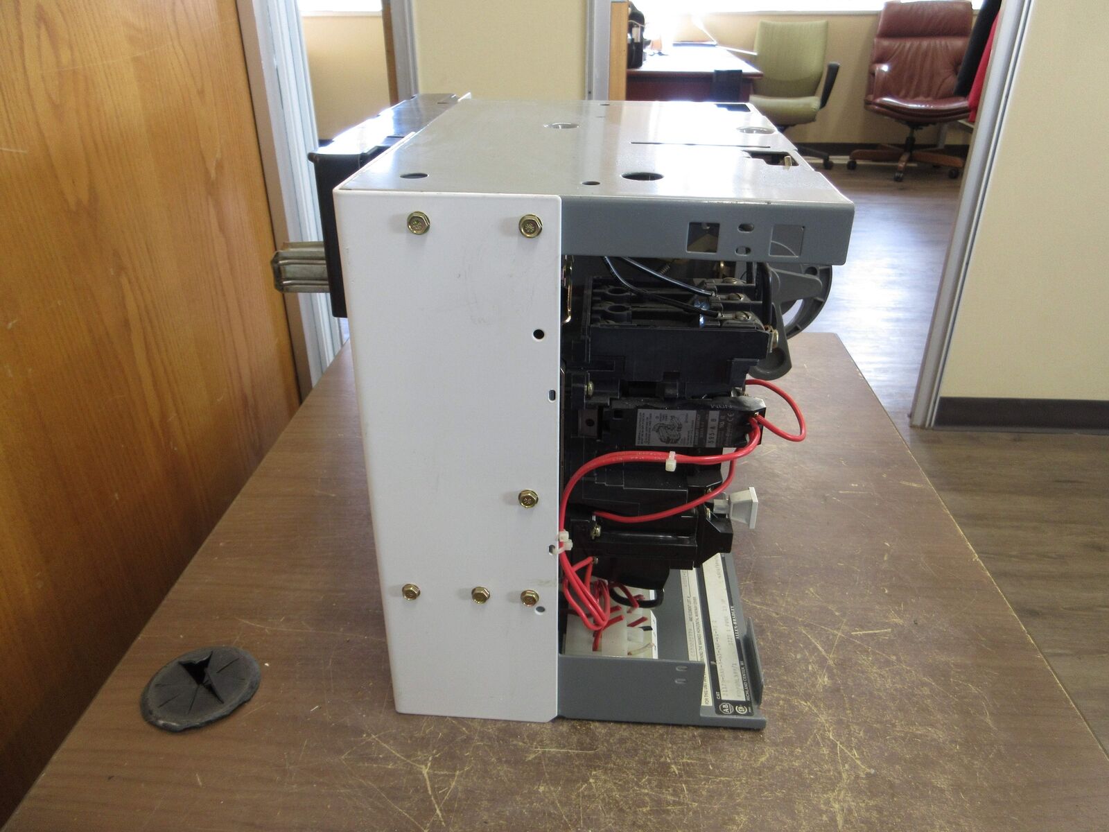 Allen-Bradley Size 1 MCC Bucket 2112B-BAB-3-6S-24R-41-90-Q 480V 3Ph 60Hz Fusible