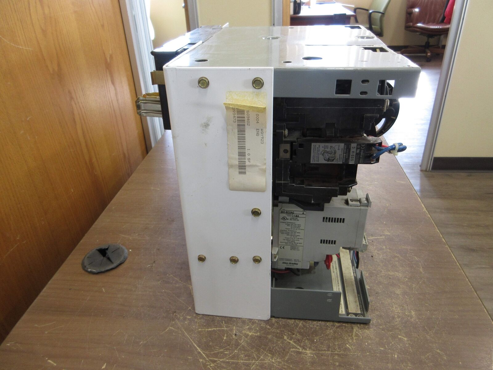 Allen-Bradley Size 1 MCC Bucket 2113B-BDBD-7FEC2A-37CA-98 Q 480V 3Ph 60Hz Used