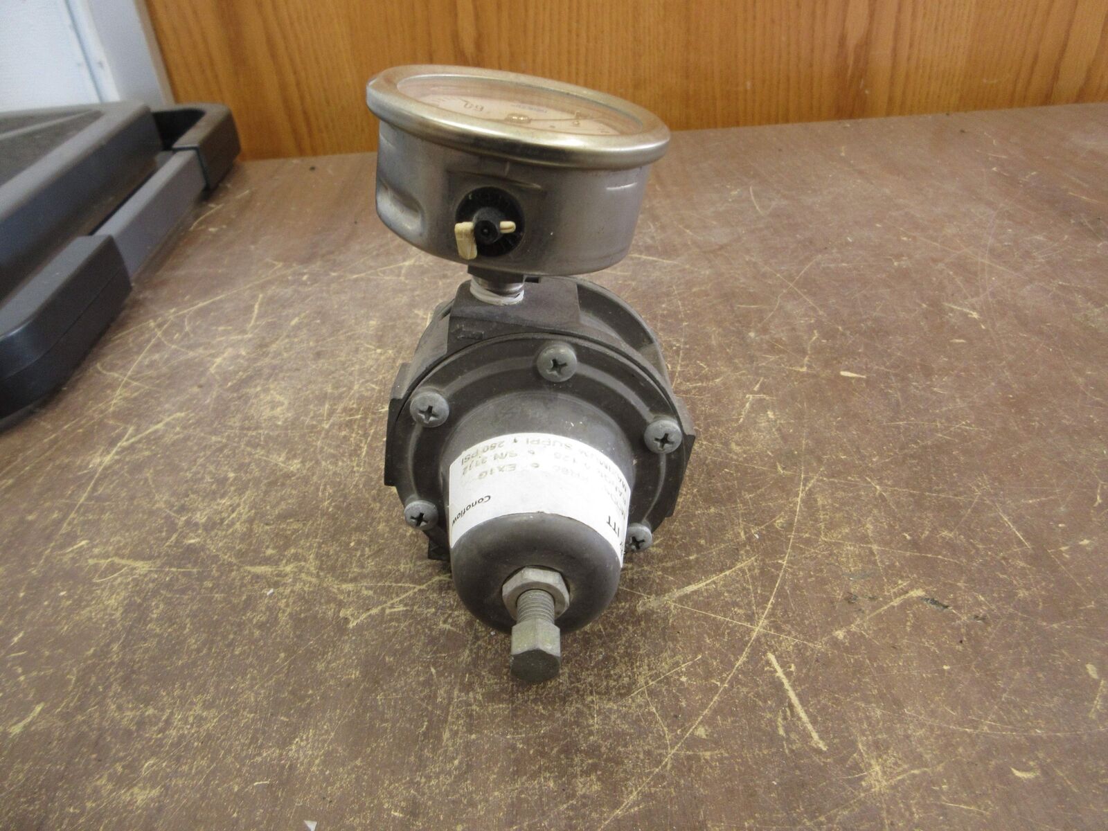 ITT Conoflow Pressure Regulator ER95-EX1G Range: 0-125PSI Used