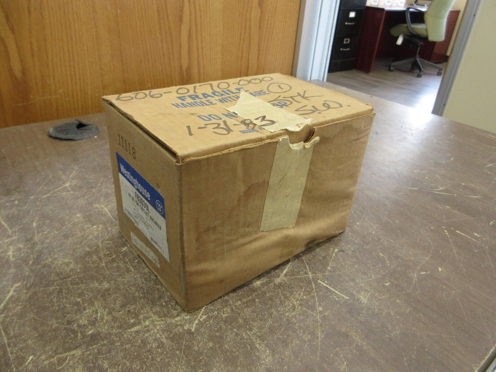 Westinghouse AB De-Ion Circuit Breaker FB3030L 30A 600V 3P New Surplus