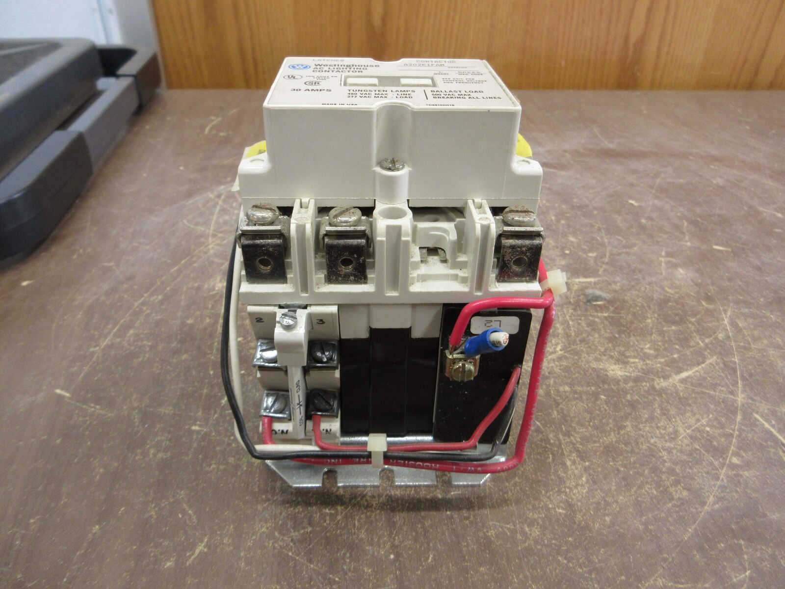Westinghouse AC Lighting Contactor A202K1FAM 120V Coil 30A 600V Used