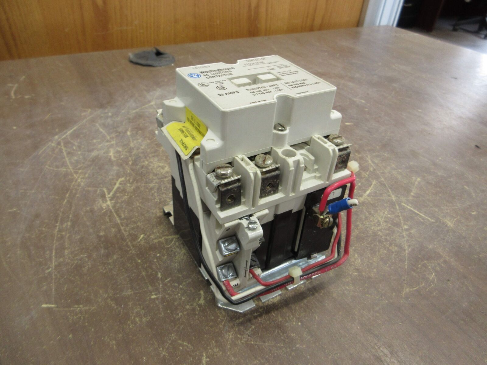 Westinghouse AC Lighting Contactor A202K1FAM 120V Coil 30A 600V Used