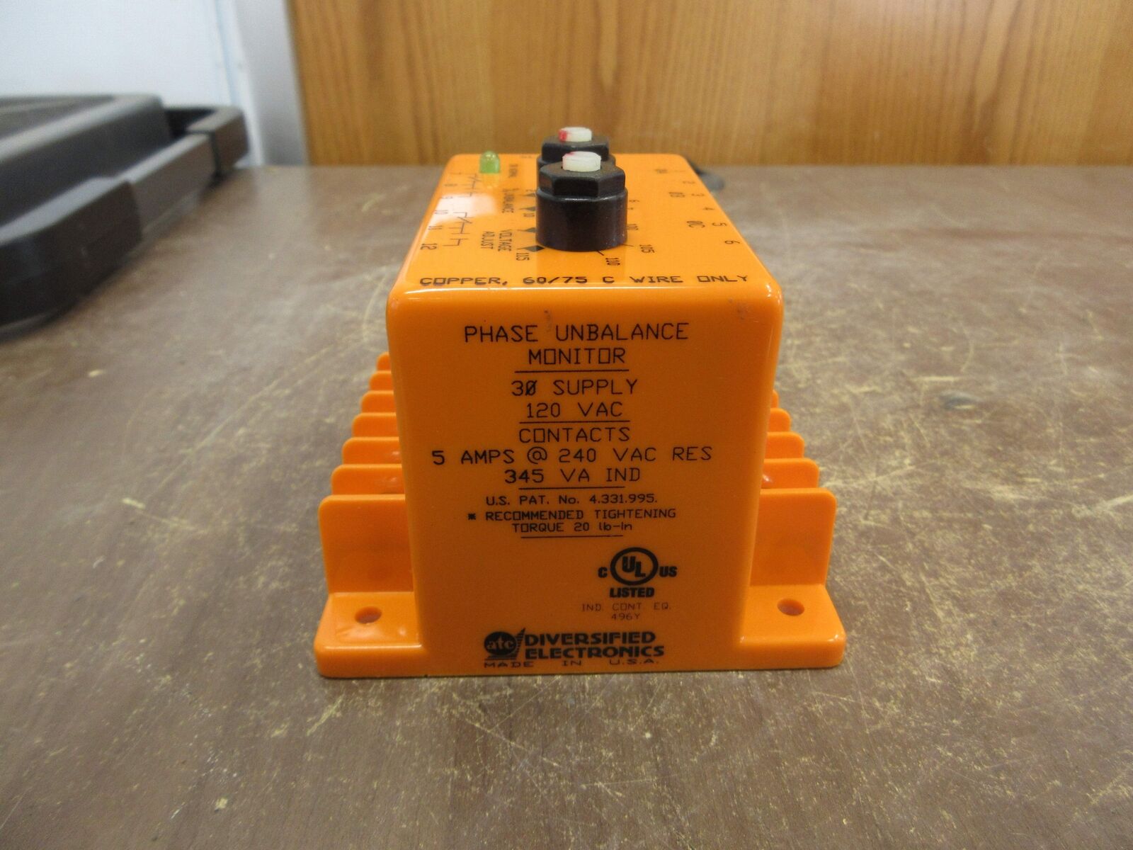 ATC Phase Monitor Relay SLE120ALE New Surplus