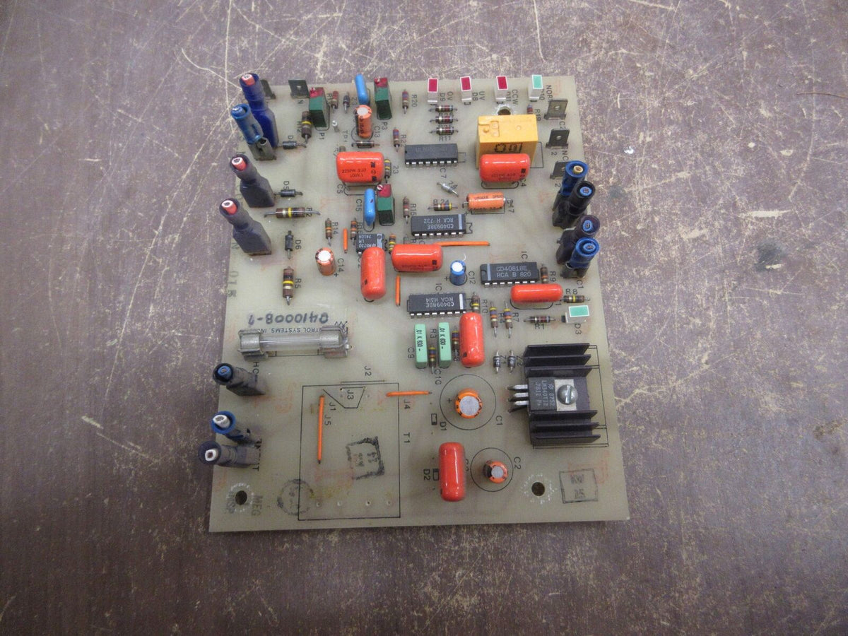 K/W Control Systems, Inc. Control Board 0410008-7 Used