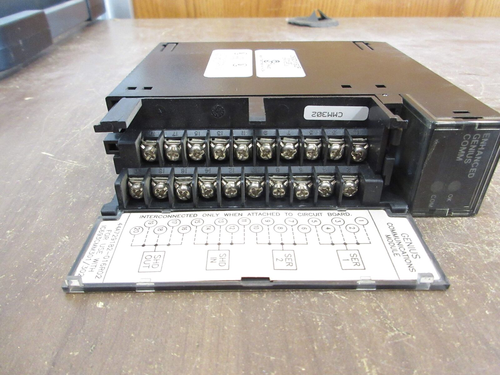 GE Enhanced Comm. Module IC693CMM302F Used