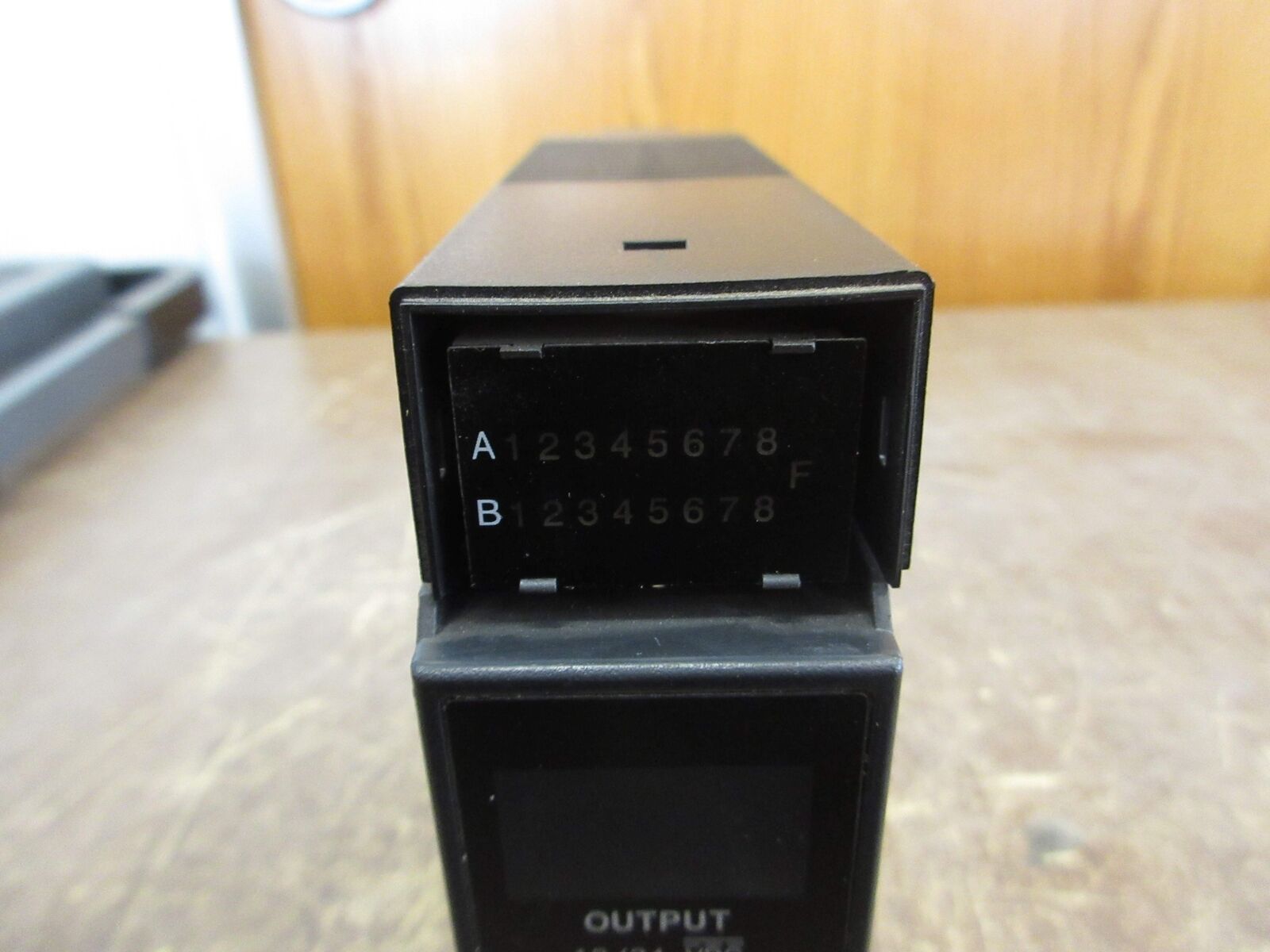 GE Fanuc Output Module IC693MDL753D 12/24VDC 0.5A 32PT *Missing Front Cover* Use