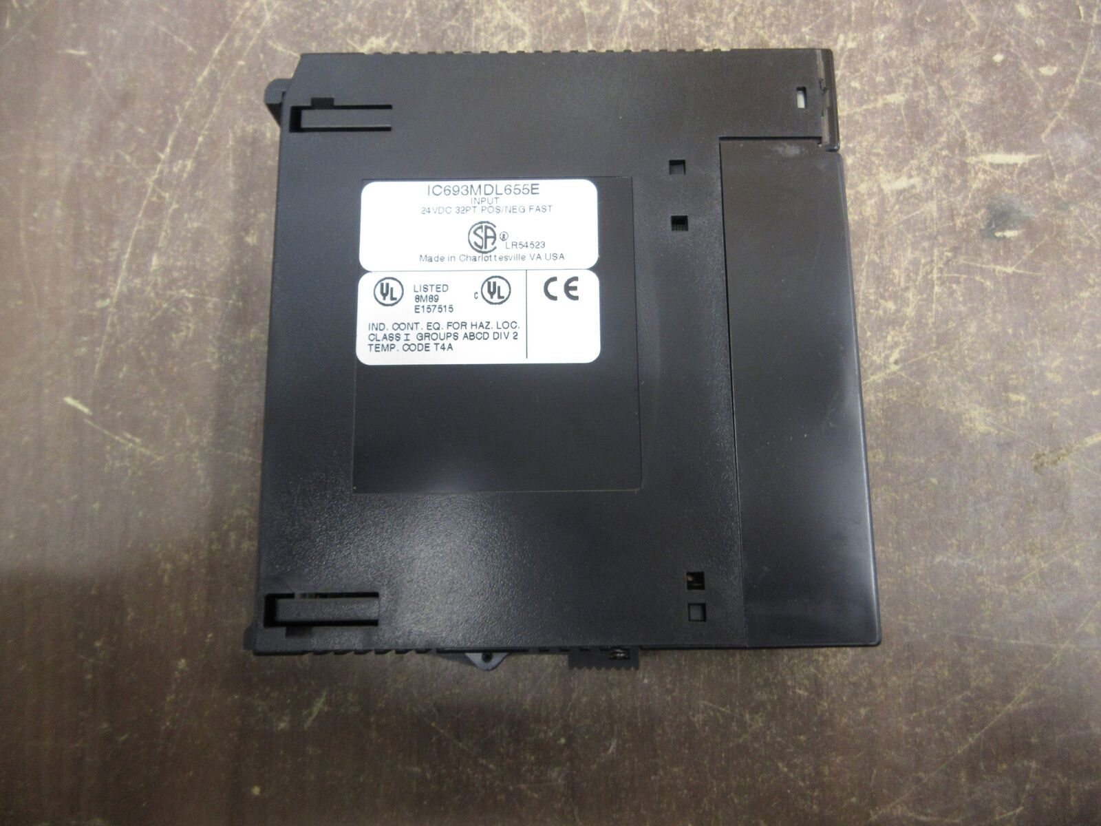 GE Fanuc Input Module IC693MDL655E 24VDC 32PT POS/NEG Fast Used
