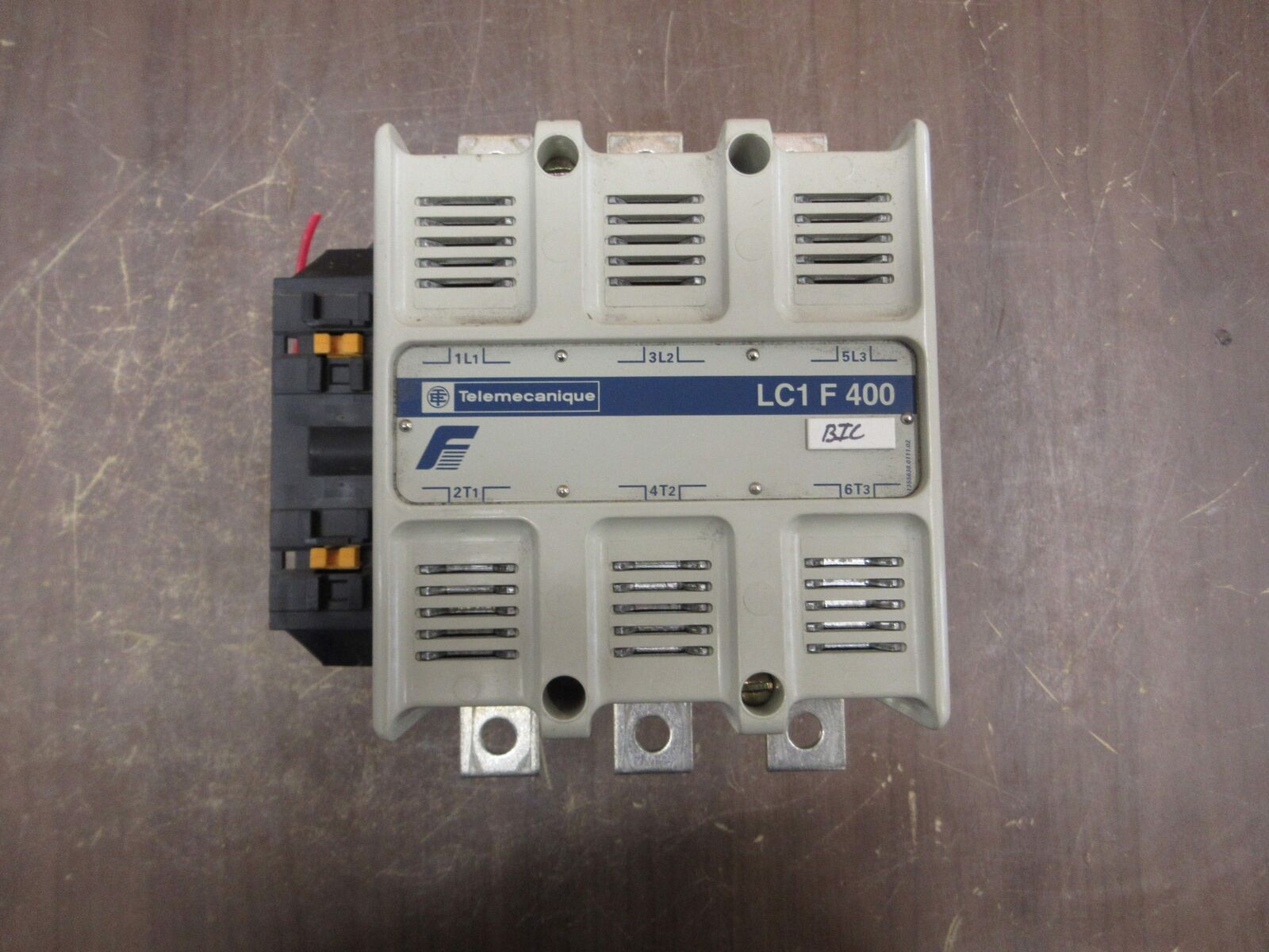 Telemecanique Contactor LC1 F 400 120V Coil 420A 600V Used