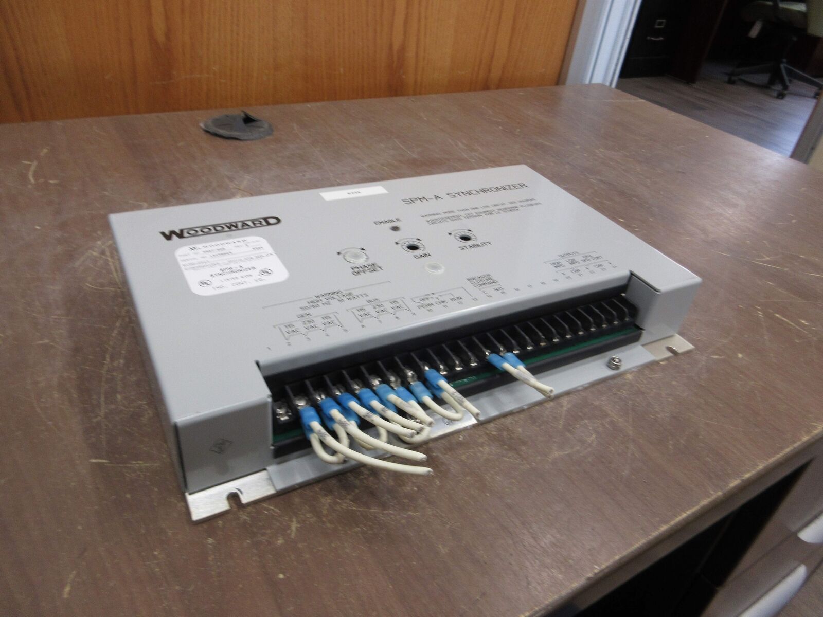 Woodward SPM-A Synchronizer 9907-028 Rev. D Used