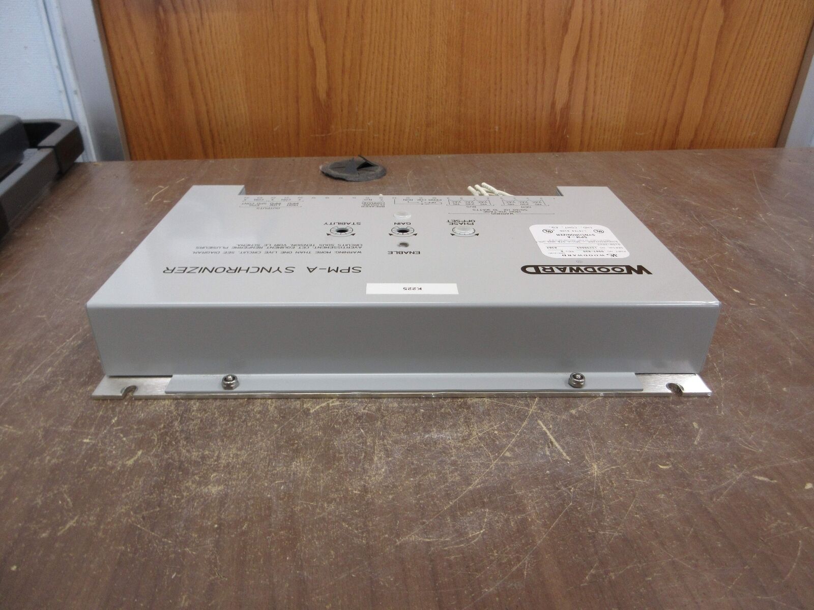 Woodward SPM-A Synchronizer 9907-028 Rev. D Used