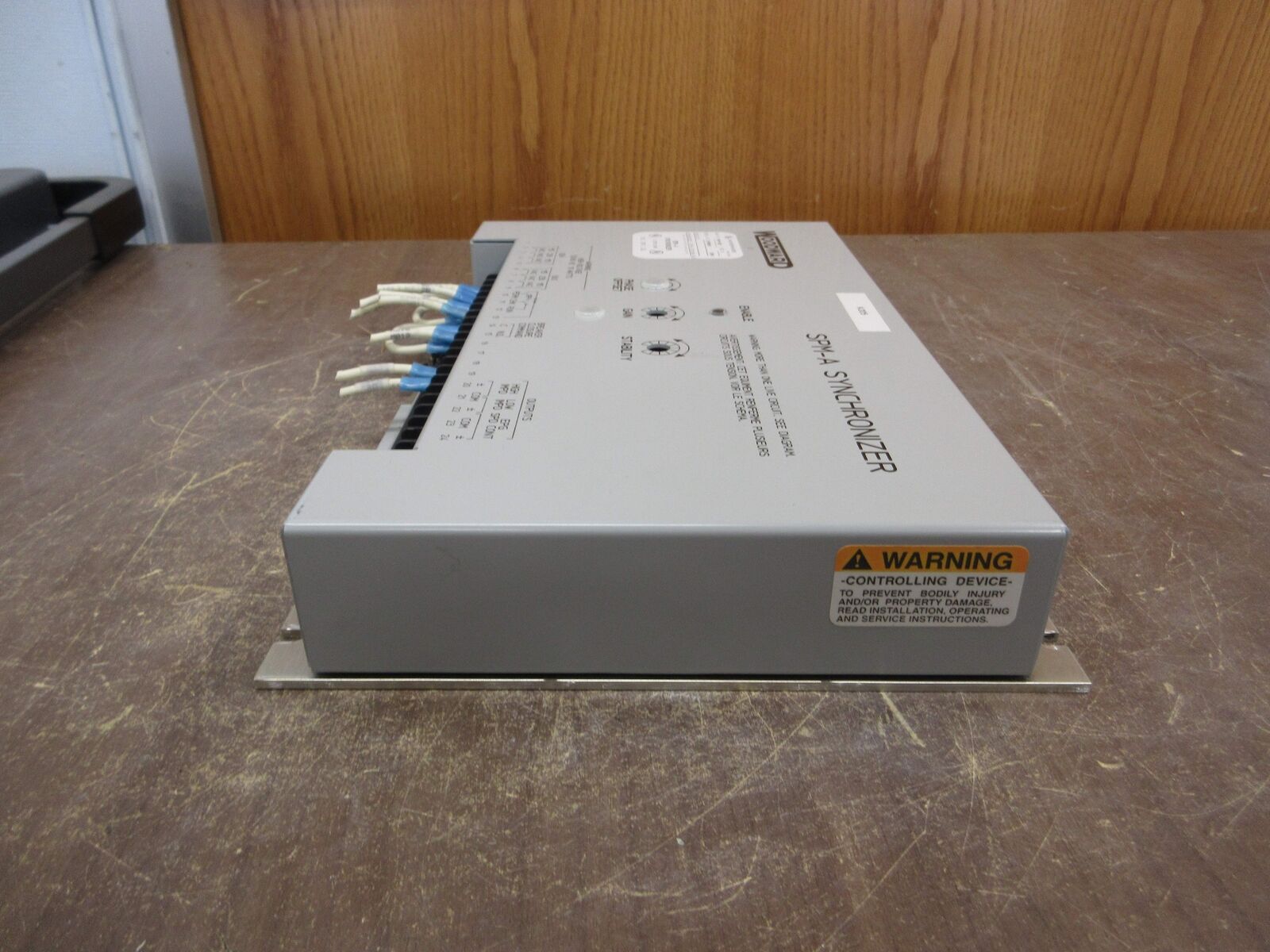 Woodward SPM-A Synchronizer 9907-028 Rev. D Used