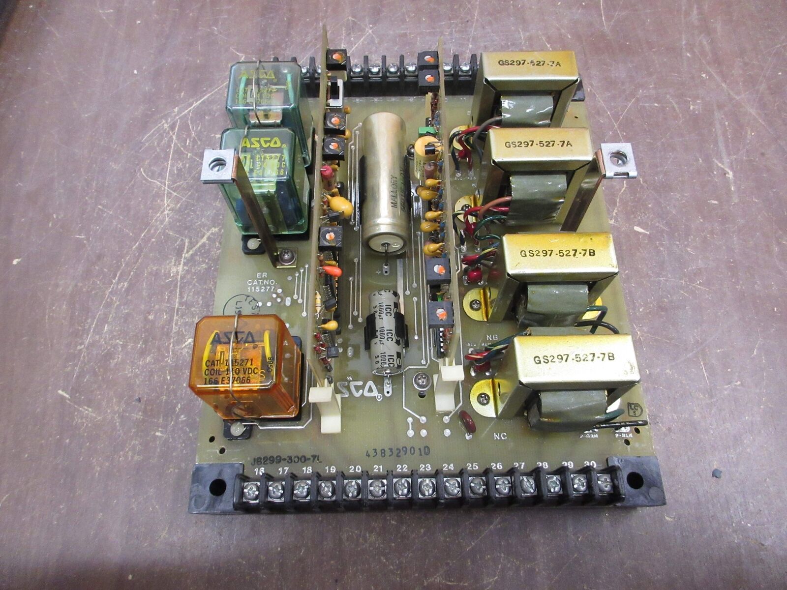 Asco Control Panel 480V 60Hz Used