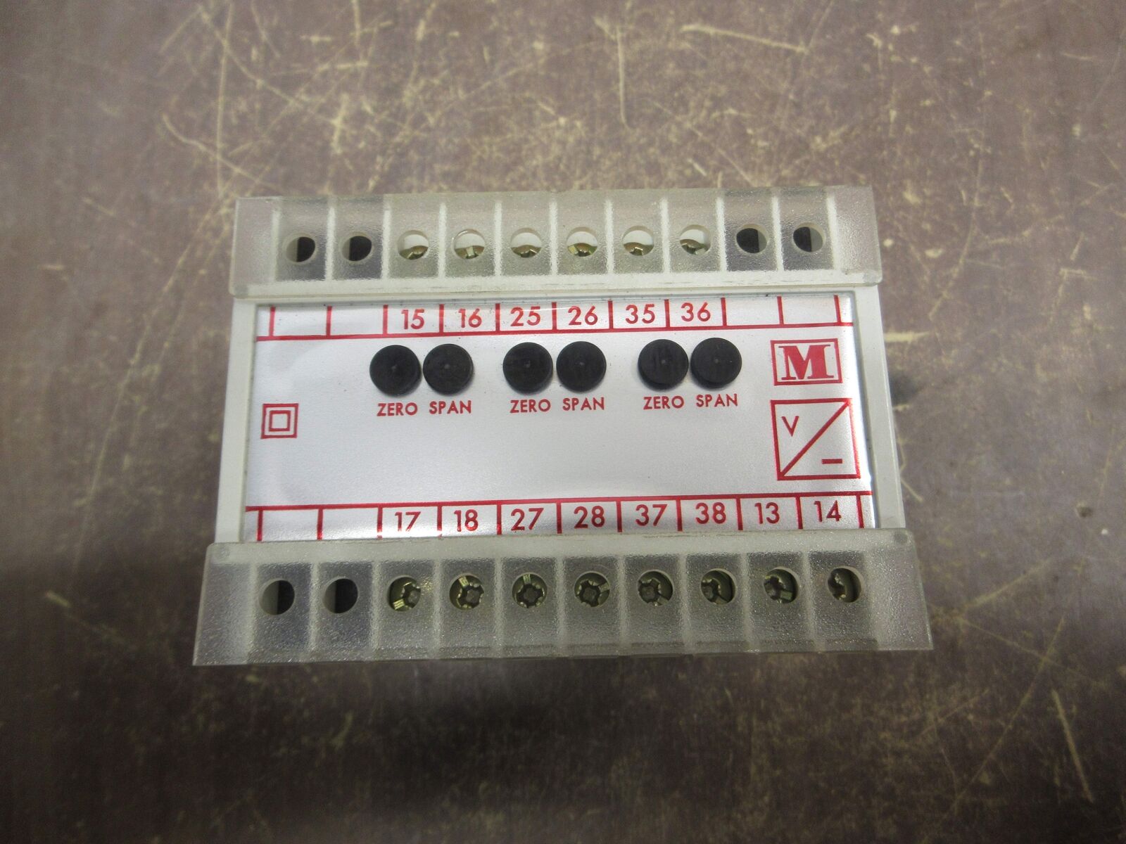Multitek Voltage Transducer M100-VLS Input: 0-600VAC Output: 4-20mA Used