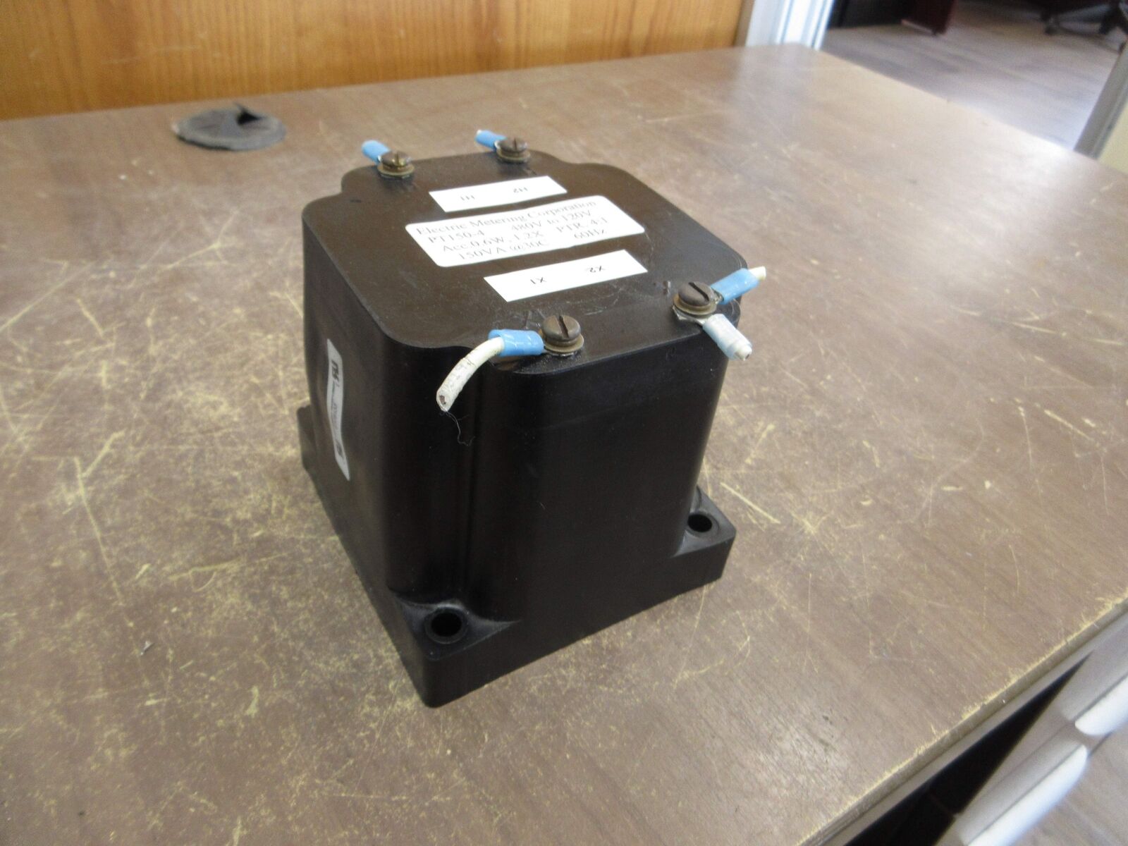 Electric Meter Corporation Potential Transformer PT150-4 Pri: 480V Sec: 120V