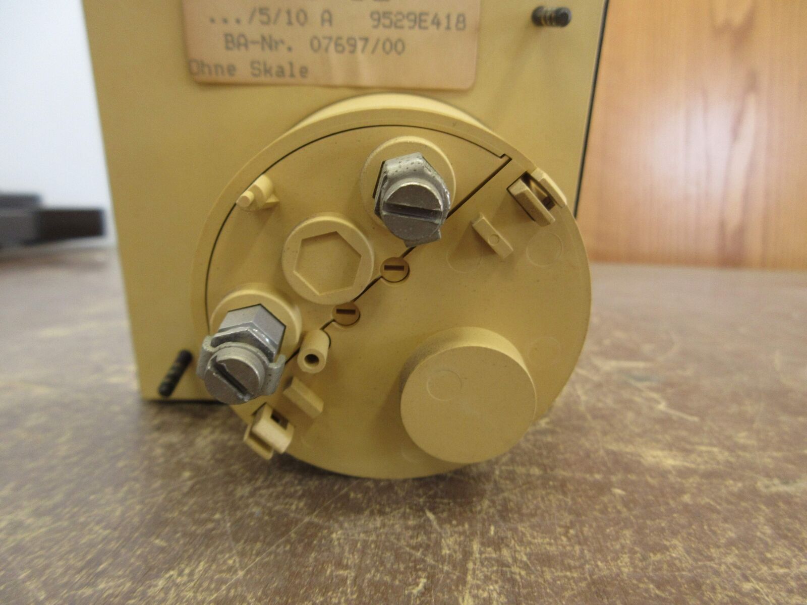 Neuberger VSE 96 Ammeter 07697/00 Range: 0-5kA Used