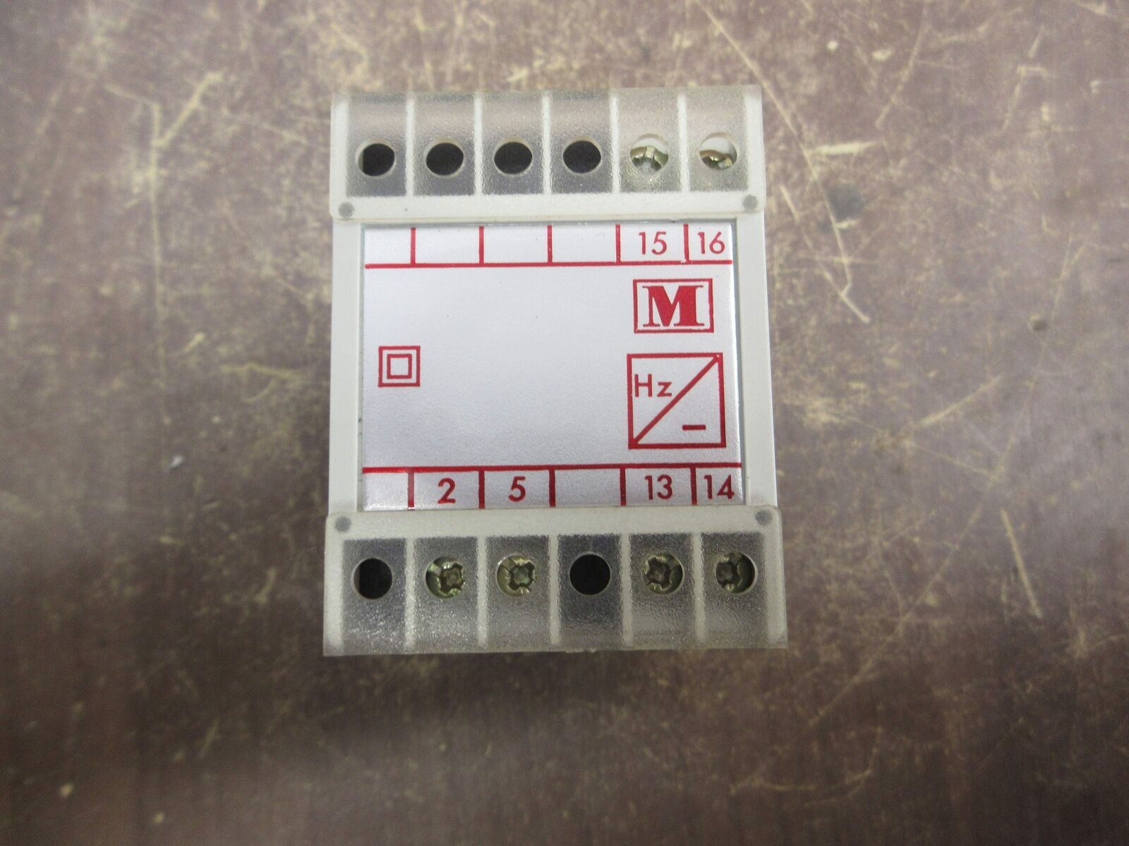 Multitek Frequency Transducer M100-FL1 Input: 120V Output: 4-20mA 55-65Hz Used