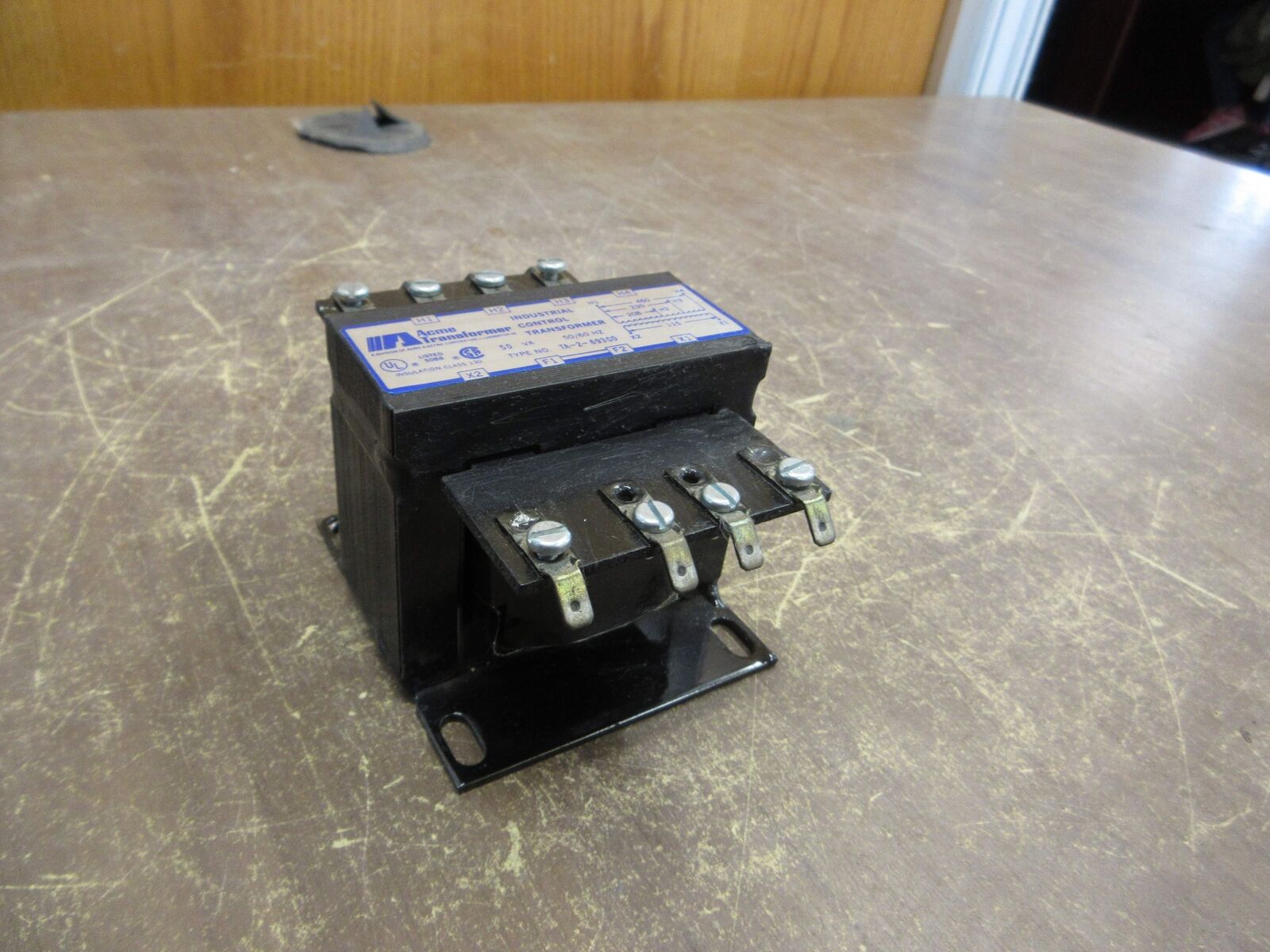 Acme Transformer Control Transformer TA-2-69300 50VA Pri: 208/230/460V Used