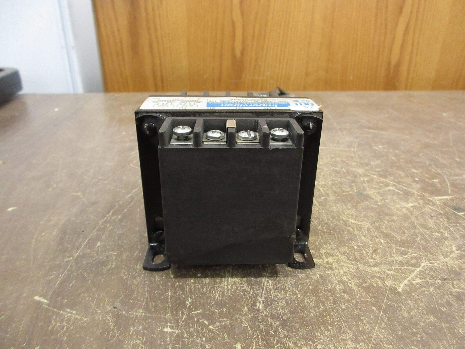 Micron Impervitran Control Transformer B100PU15JX 0.100kVA Pri: 240/480V Used