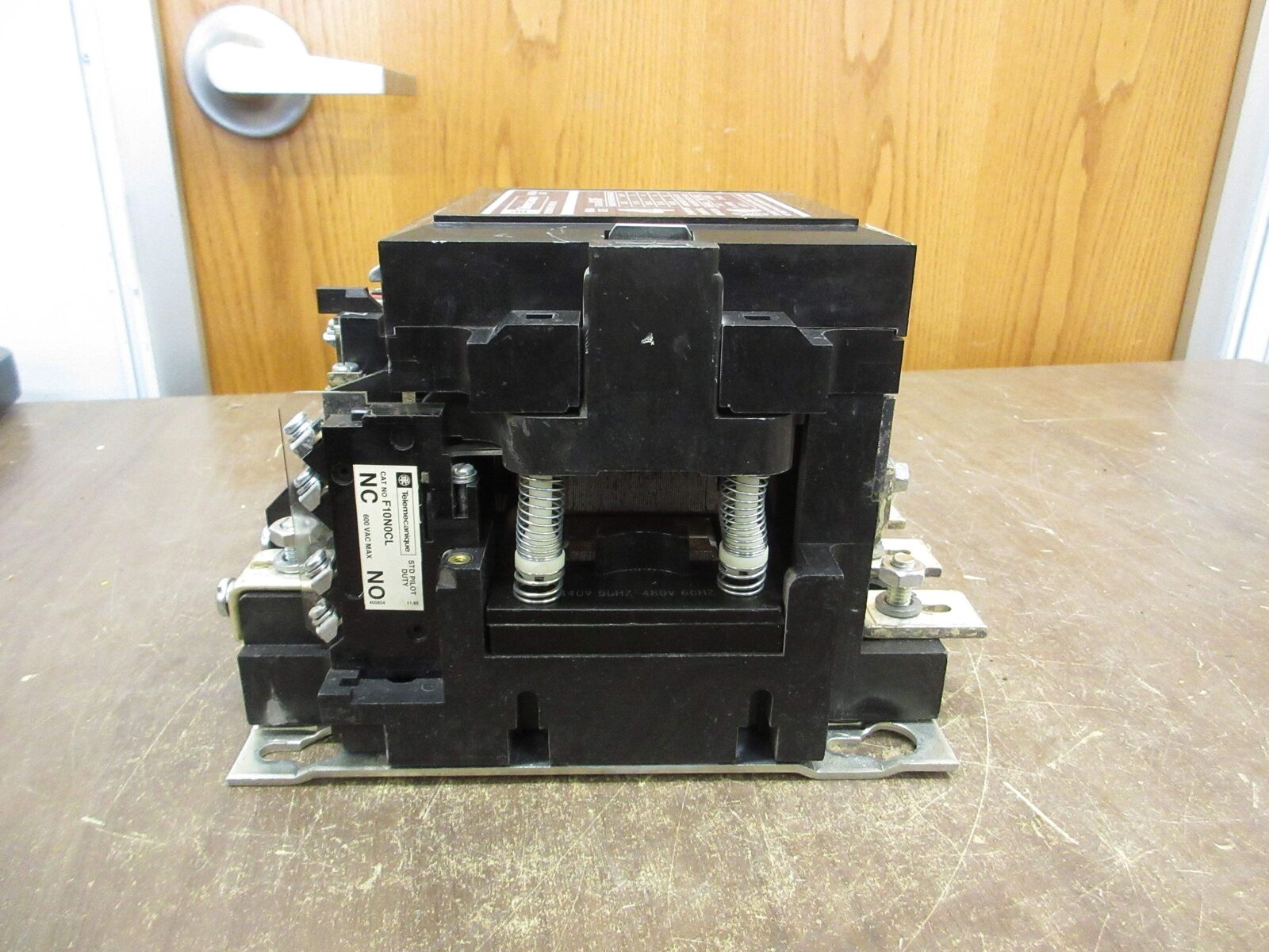 Telemecanique Size 4 Contactor A103F 480V Coil 150A 600V Used