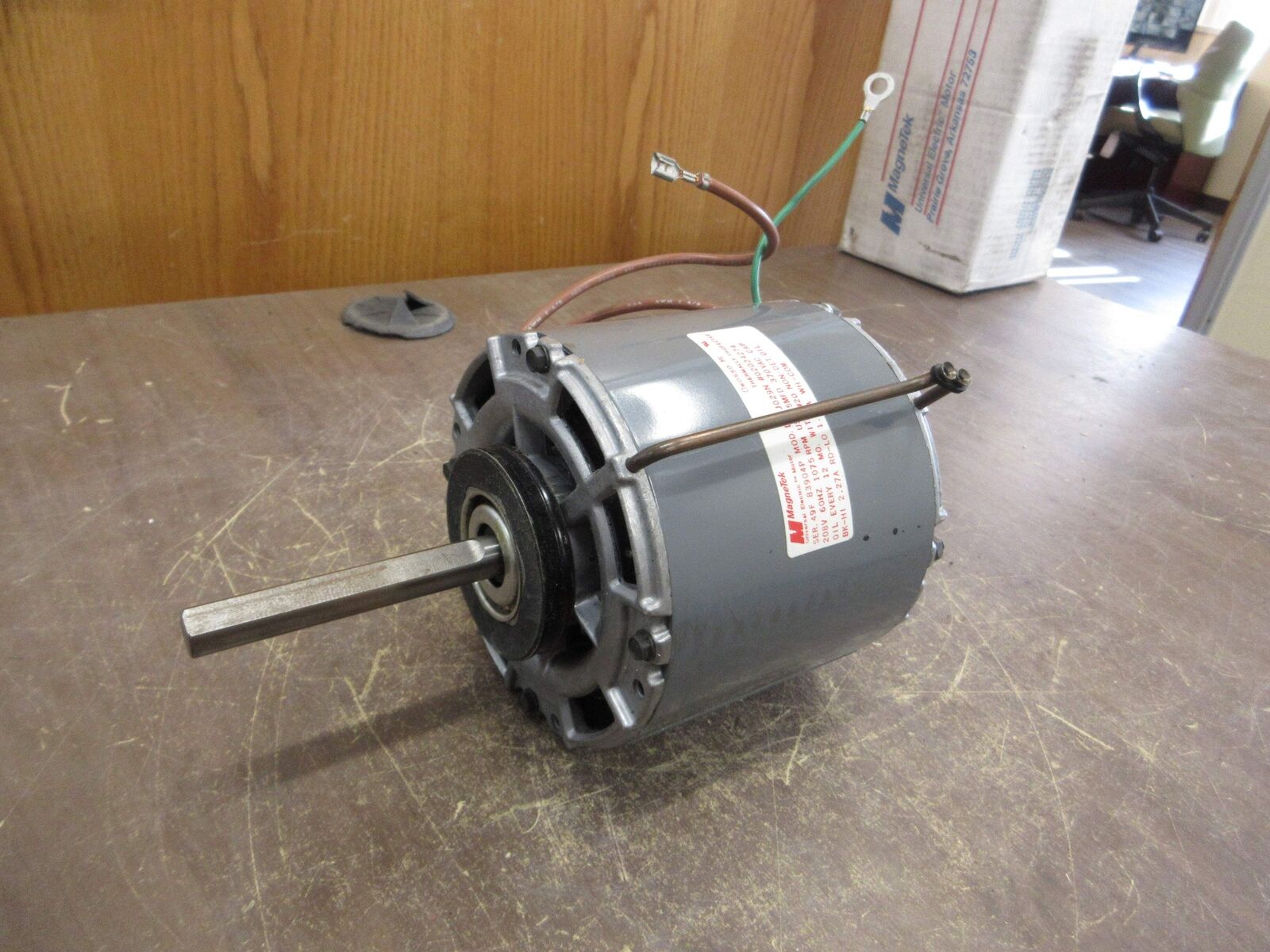 MagneTek Motor 02024274 1/4HP 1200RPM 208V 2.27A 60Hz New Surplus