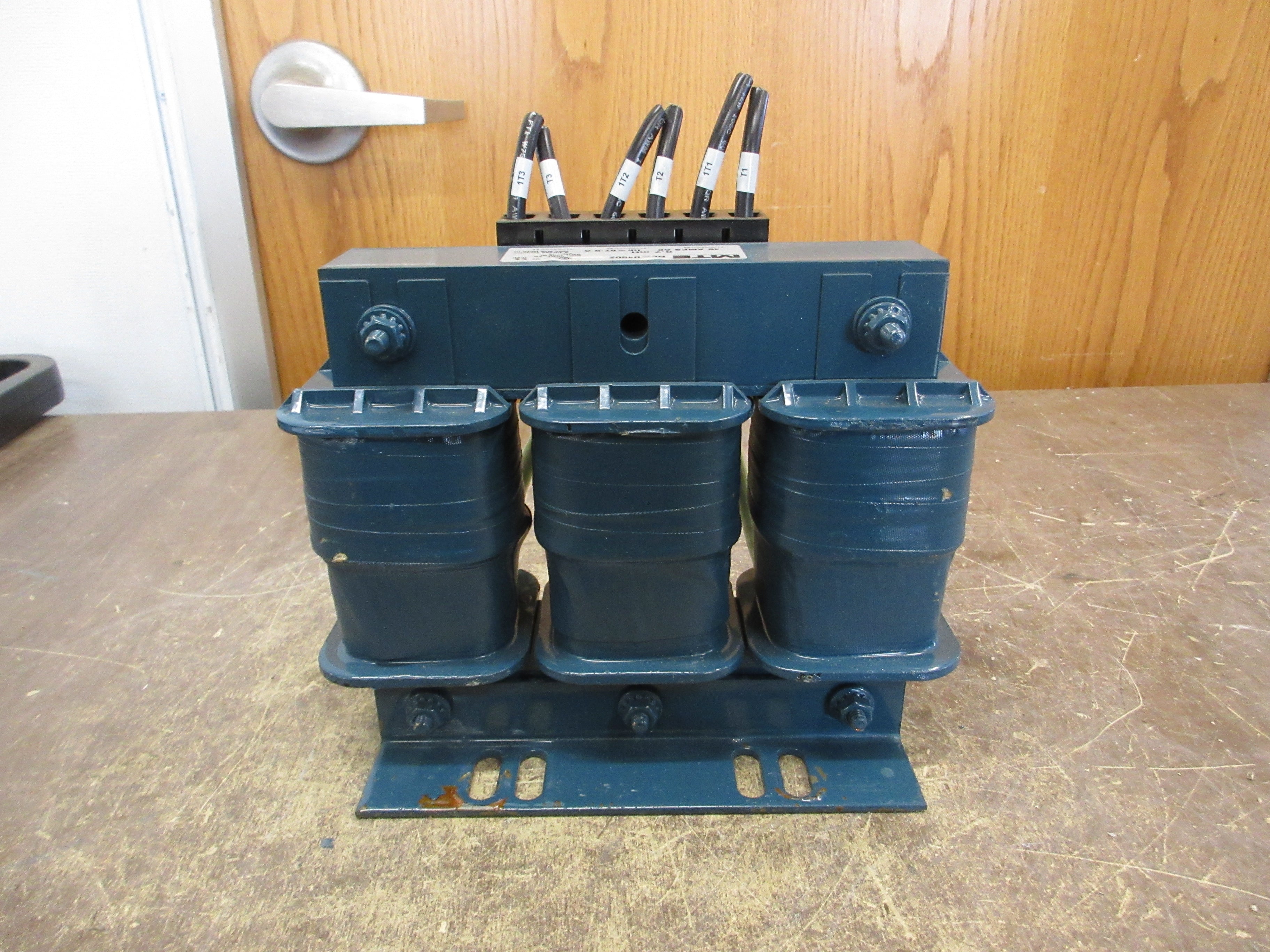 MTE 3Ph Line Reactor RL-04502 0.7mH 45A 600V 50/60Hz Used