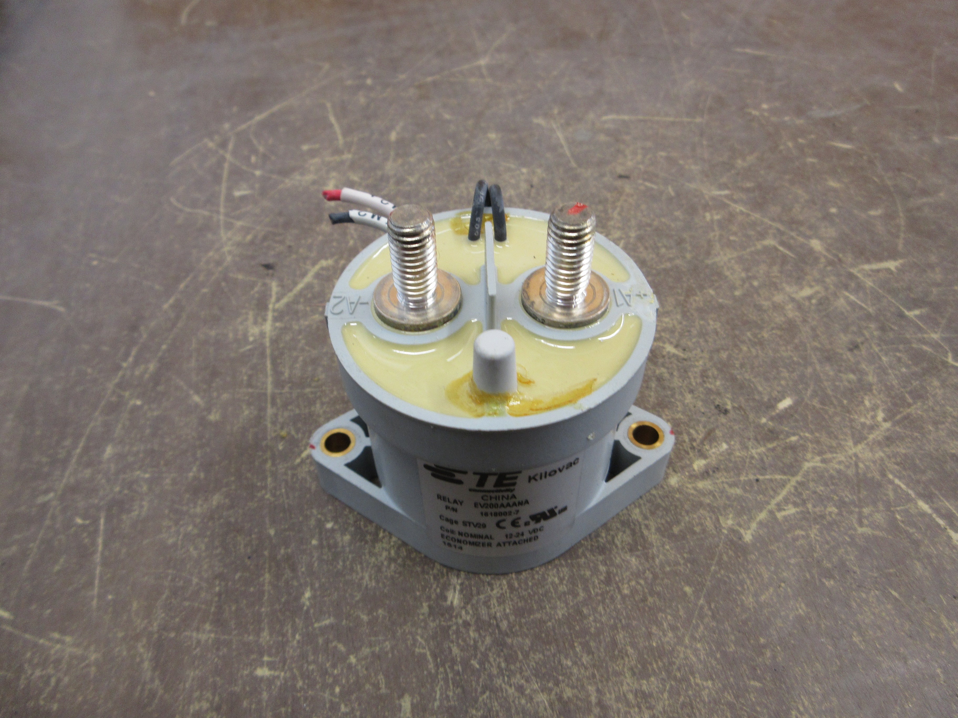 TE Kilovac EV200AAANA Relay 1618002-7 12-24 VDC Coil Used