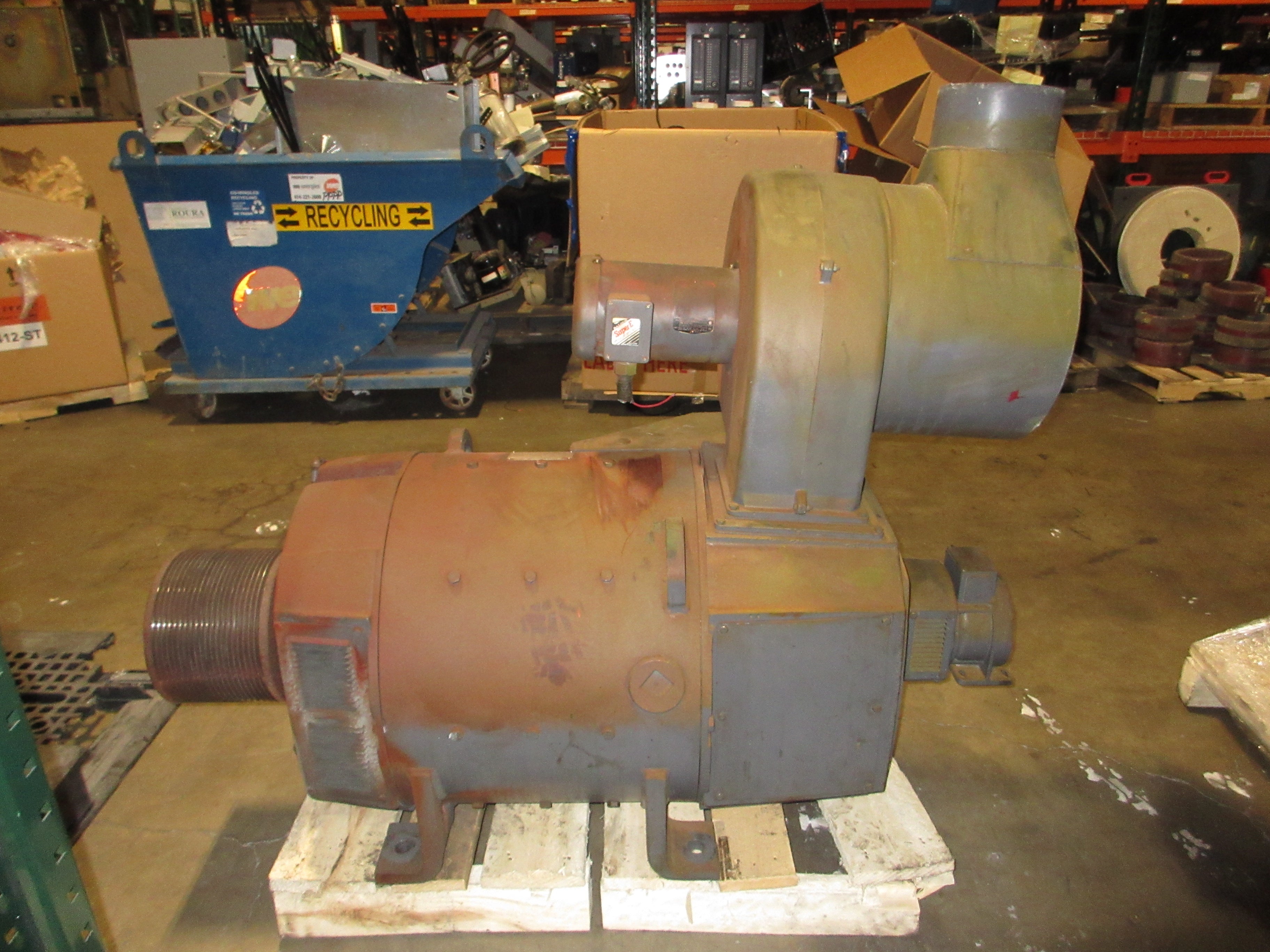 Allen-Bradley DC Motor Blower-Ventilated 5CD223PAS00B800 200HP 1150/2300RPM 500V