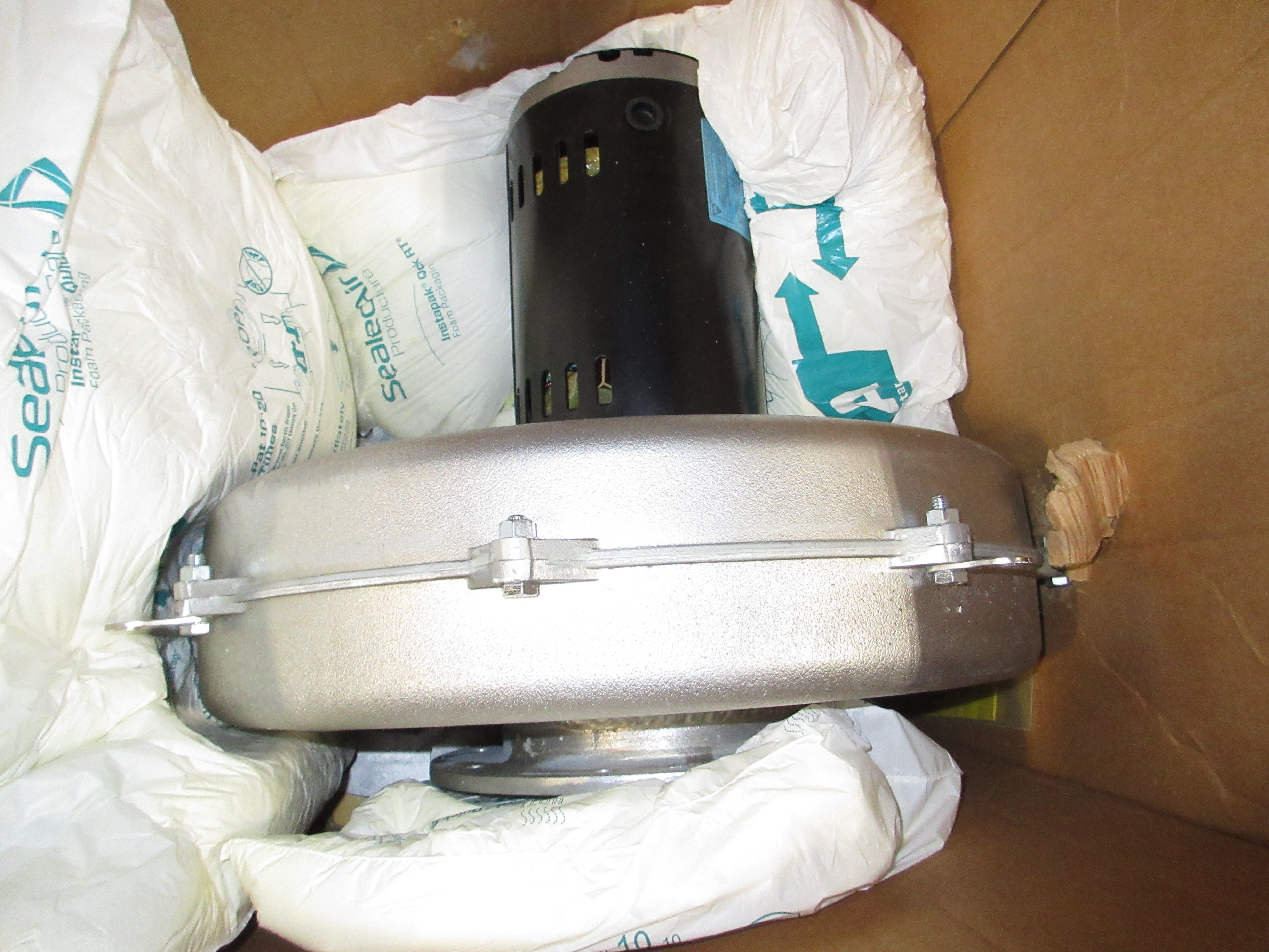 American Fan Co. AF-12 Blower w/ Motor 304114 2HP 3510RPM New Surplus
