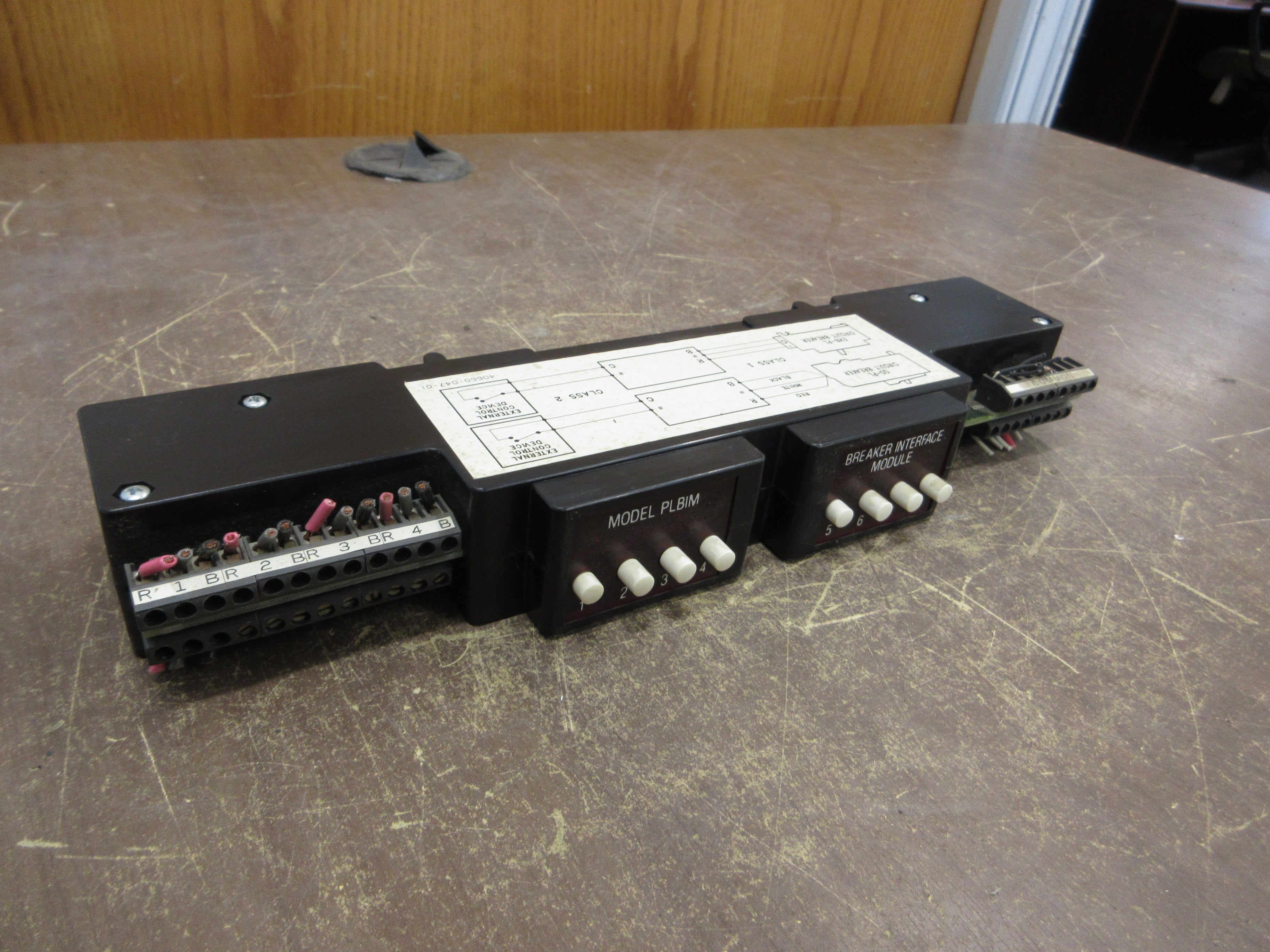 Square D Breaker Interface Module PLBIM Ser. 1 Used