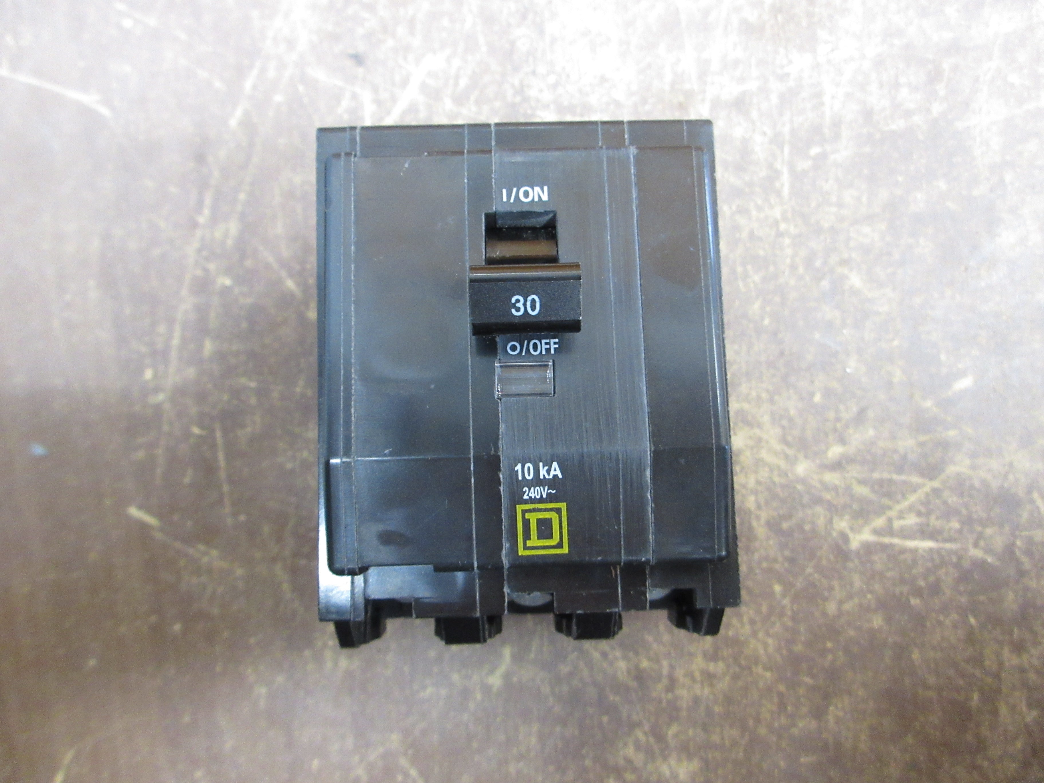 Square D Bolt-On Circuit Breaker QOB330 240V 30A 3P Used