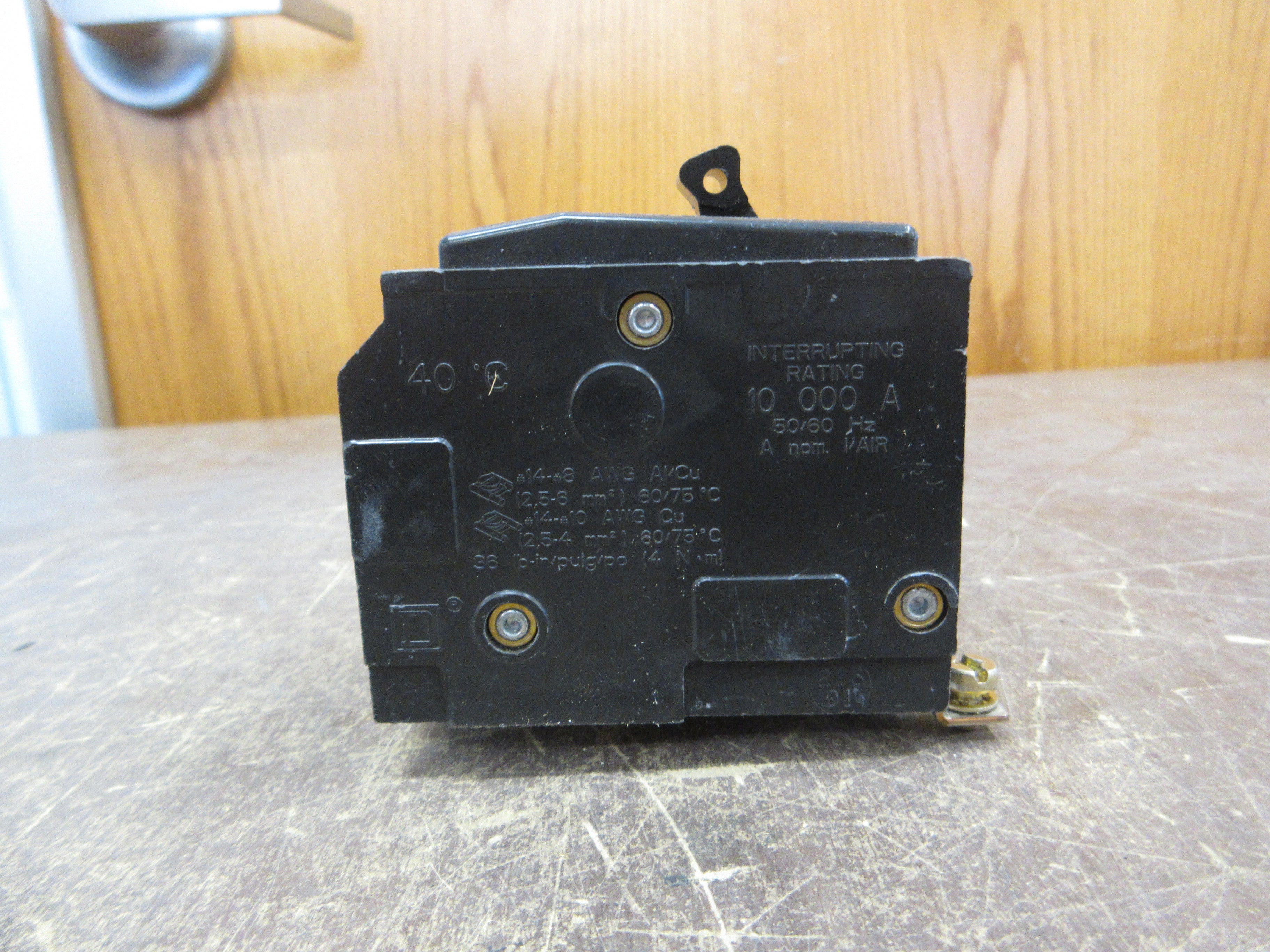 Square D Bolt-On Circuit Breaker QOB330 240V 30A 3P Used