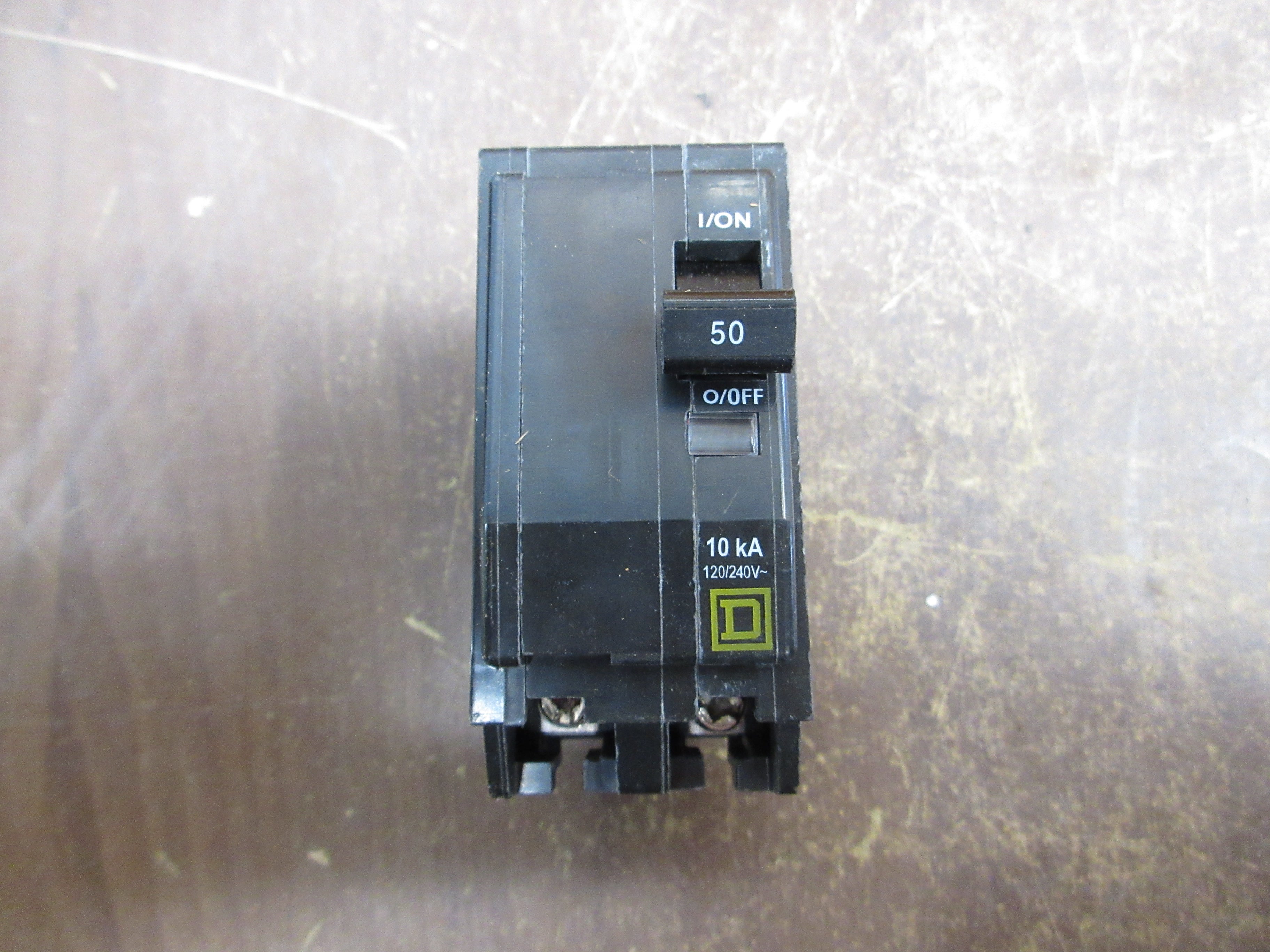 Square D Bolt-On Circuit Breaker QOB250 50A 120/240V 2P Used