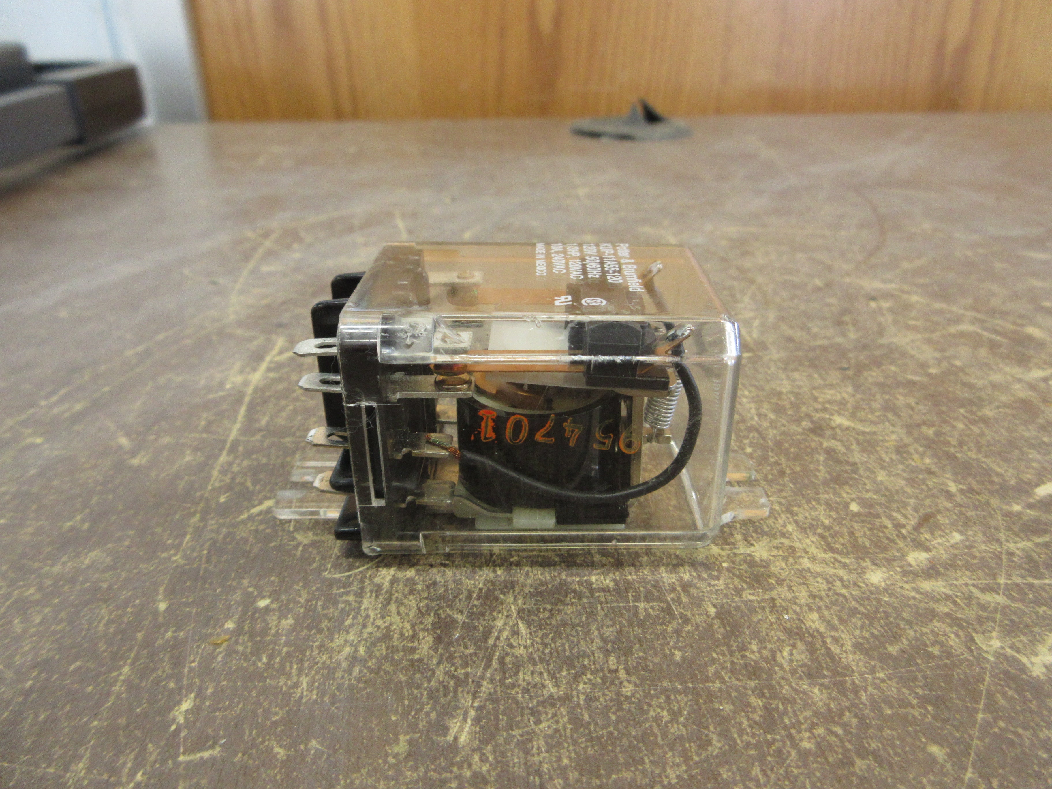 Potter & Brumfield Relay KUP-11A55-120 120V Coil Used