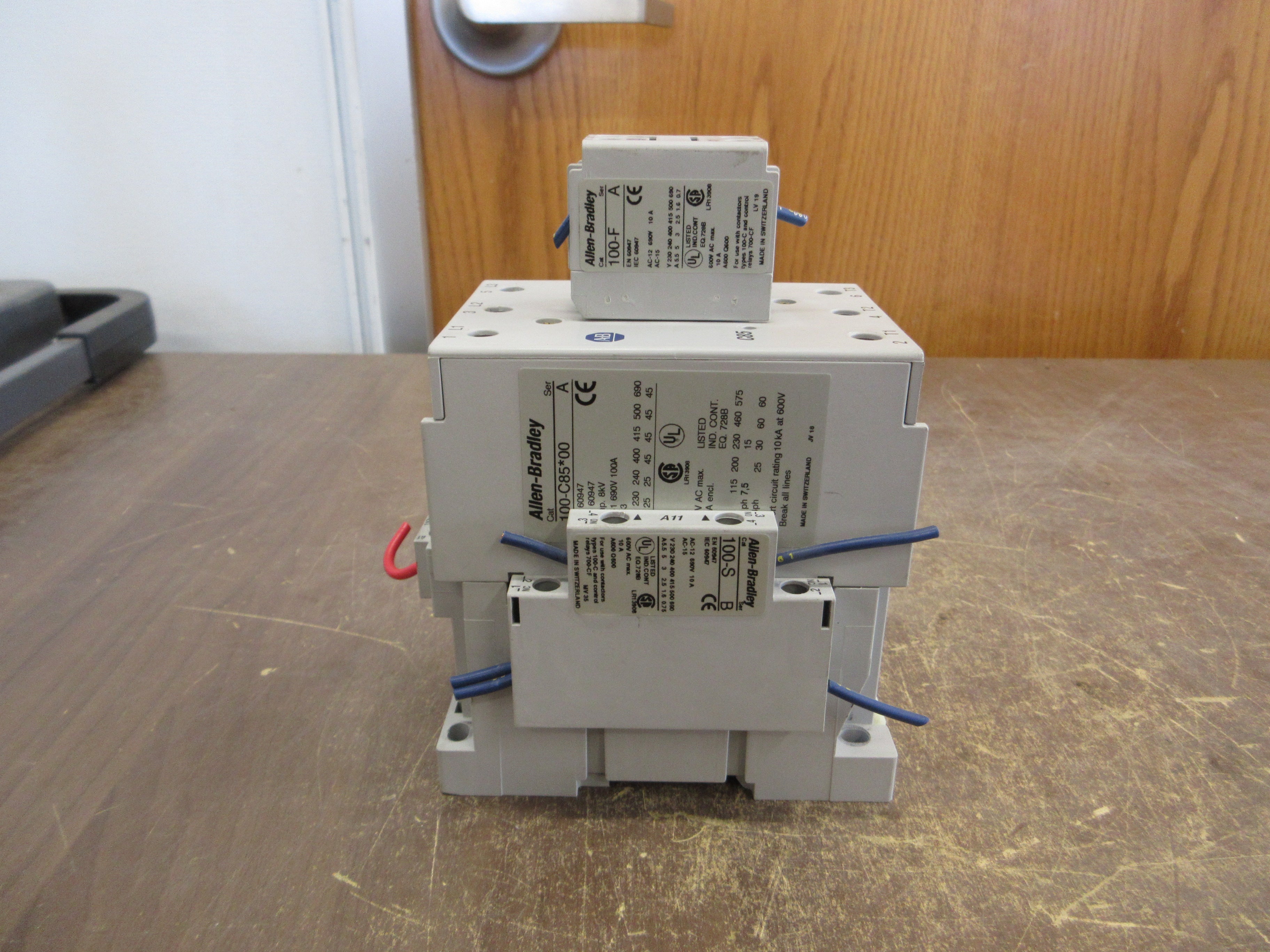 Allen-Bradley Contactor 100-C85*00 Ser. A 120V Coil 100A 600V Used