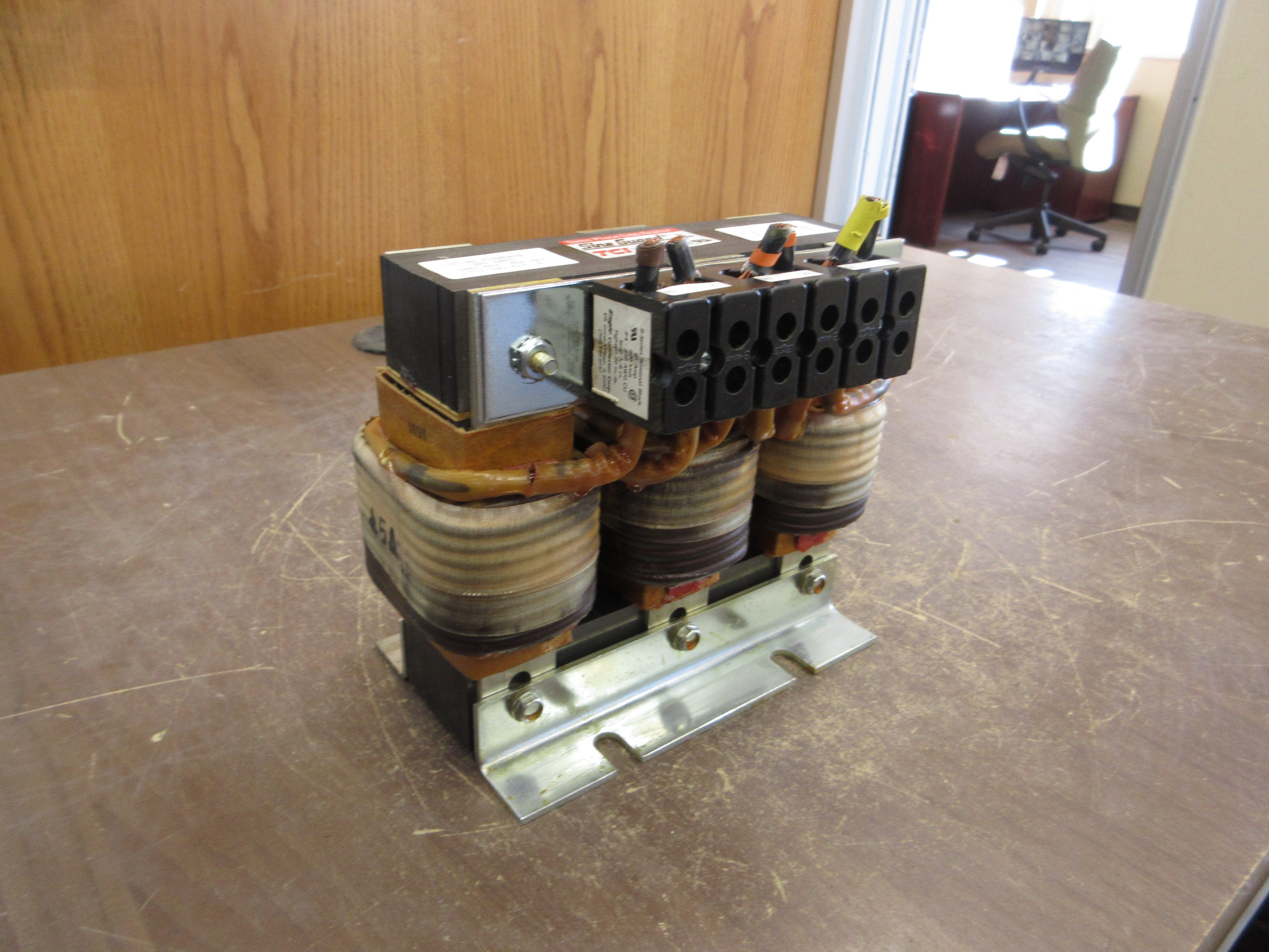 TCI Sine Guard 3Ph Line Reactor KLR45ATB 45A 600V 60Hz Used
