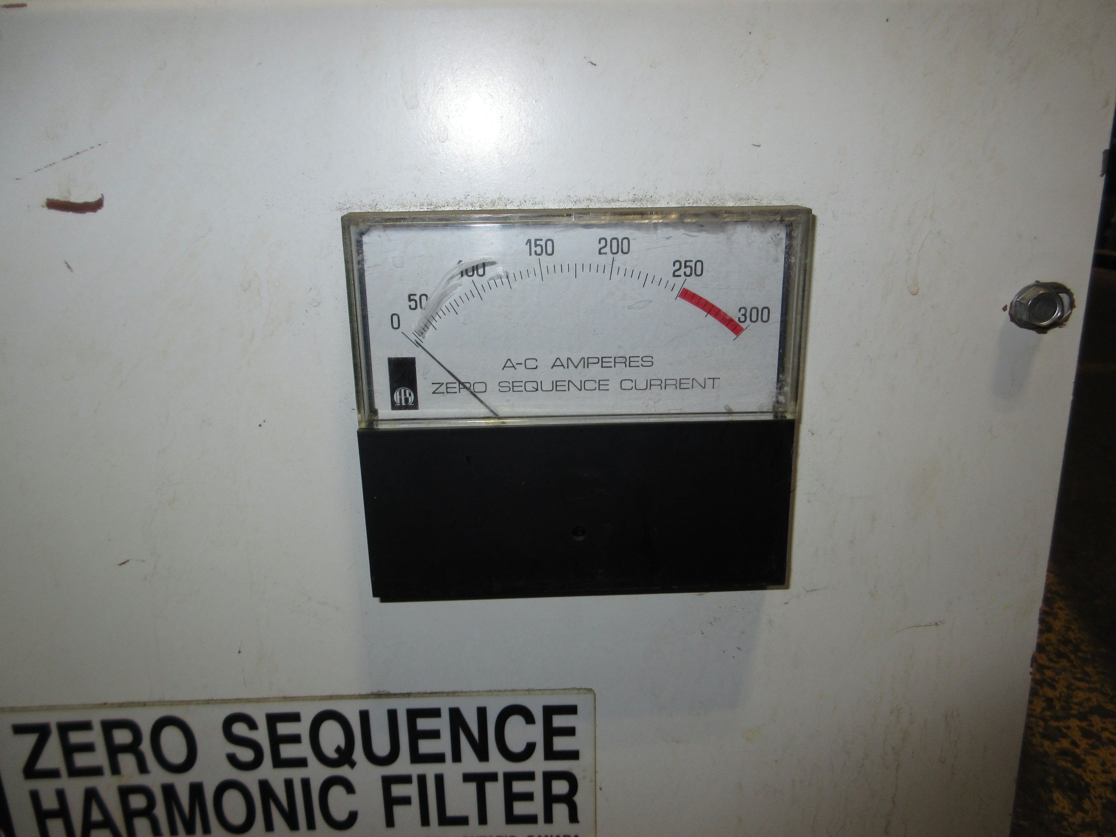 FESL Zero Sequence Harmonic Filter ZSHF-60-120/208-250 30kVA Pri: 208Y/120V Used