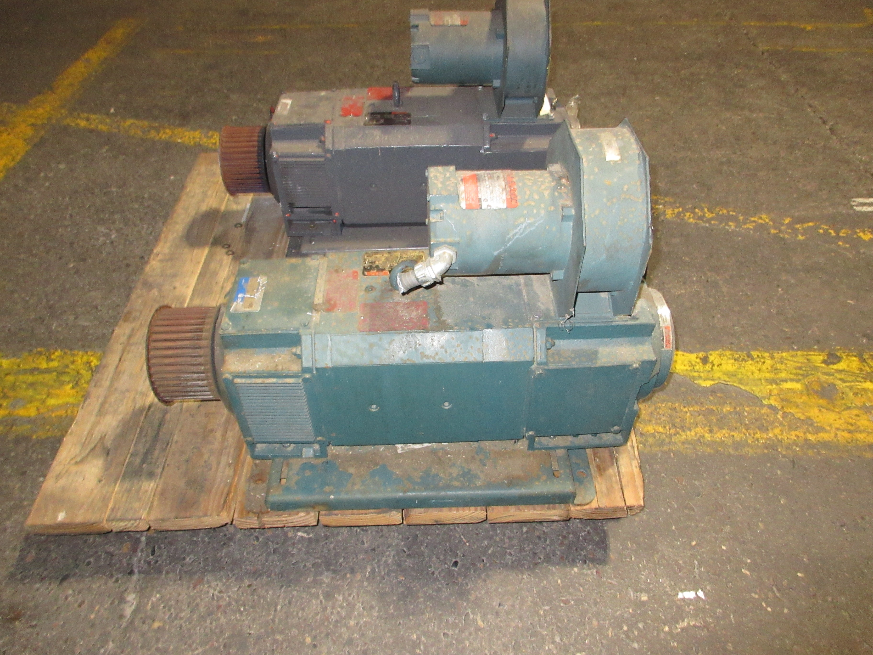 Reliance Electric DC Motor N002KAW06926-PX 30HP 1800/2000RPM 240V 109A Used